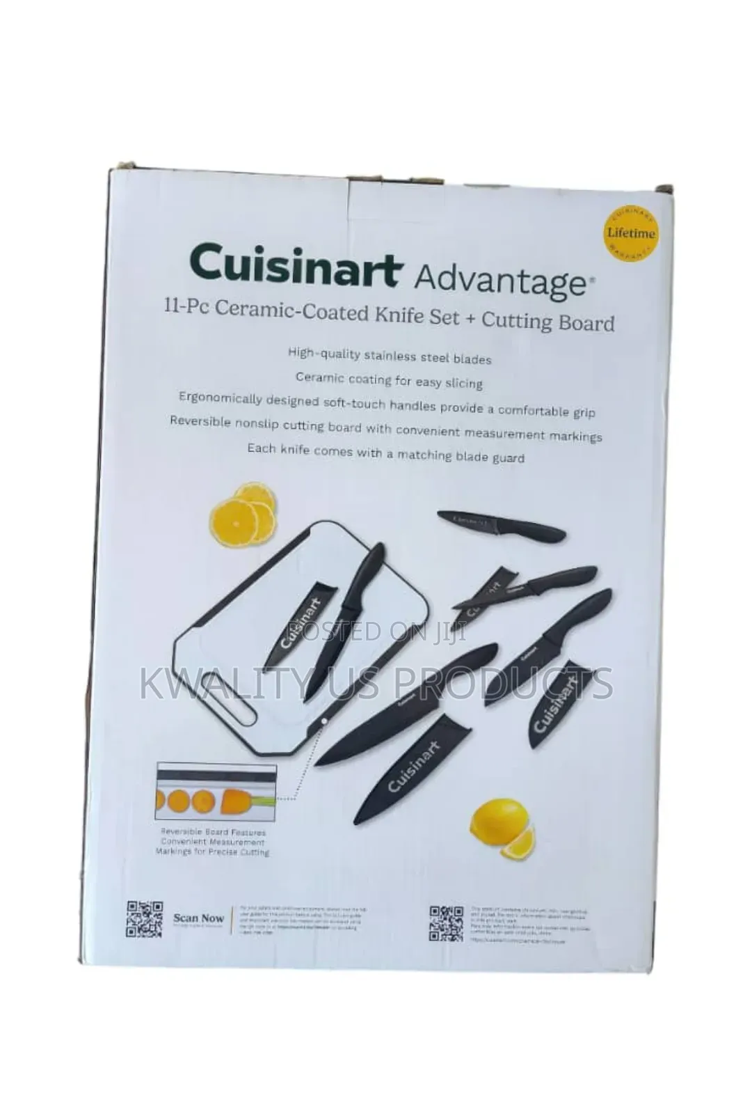 Cuisinart Advantage Ceramic-Coated Knife Set - 11 Piece