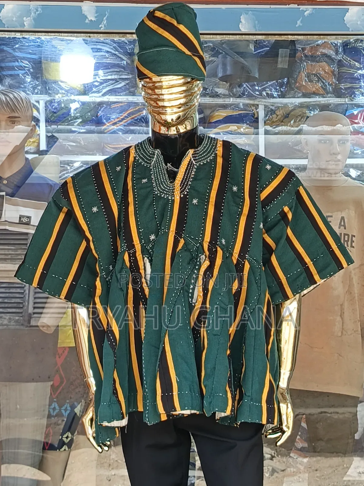 Buy Now Royal Executive Batakari Smock – Premium Fugu for Weddings 