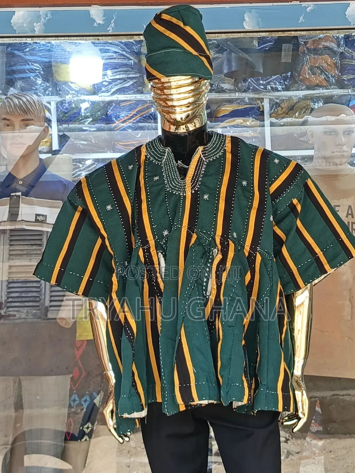 Buy Now Royal Executive Batakari Smock – Premium Fugu for Weddings 