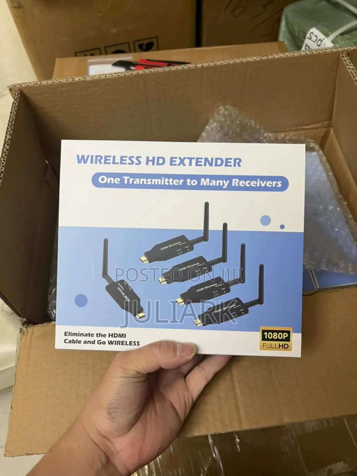 1 Transmitter to 3 Receivers Wireless Hdmi