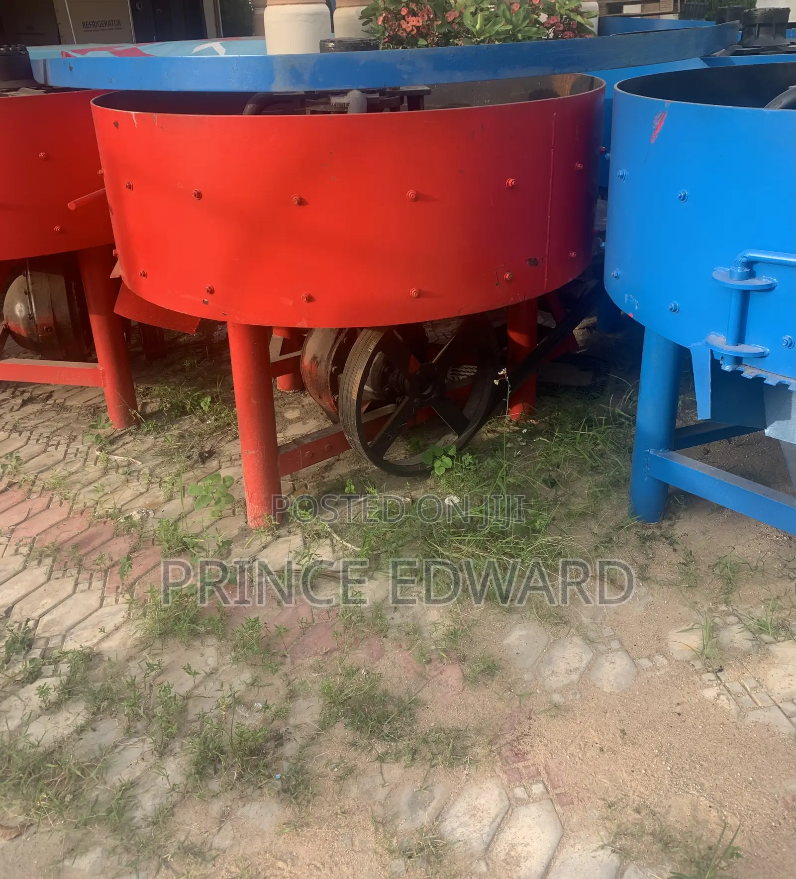Pan Mixer for Block Making Machines