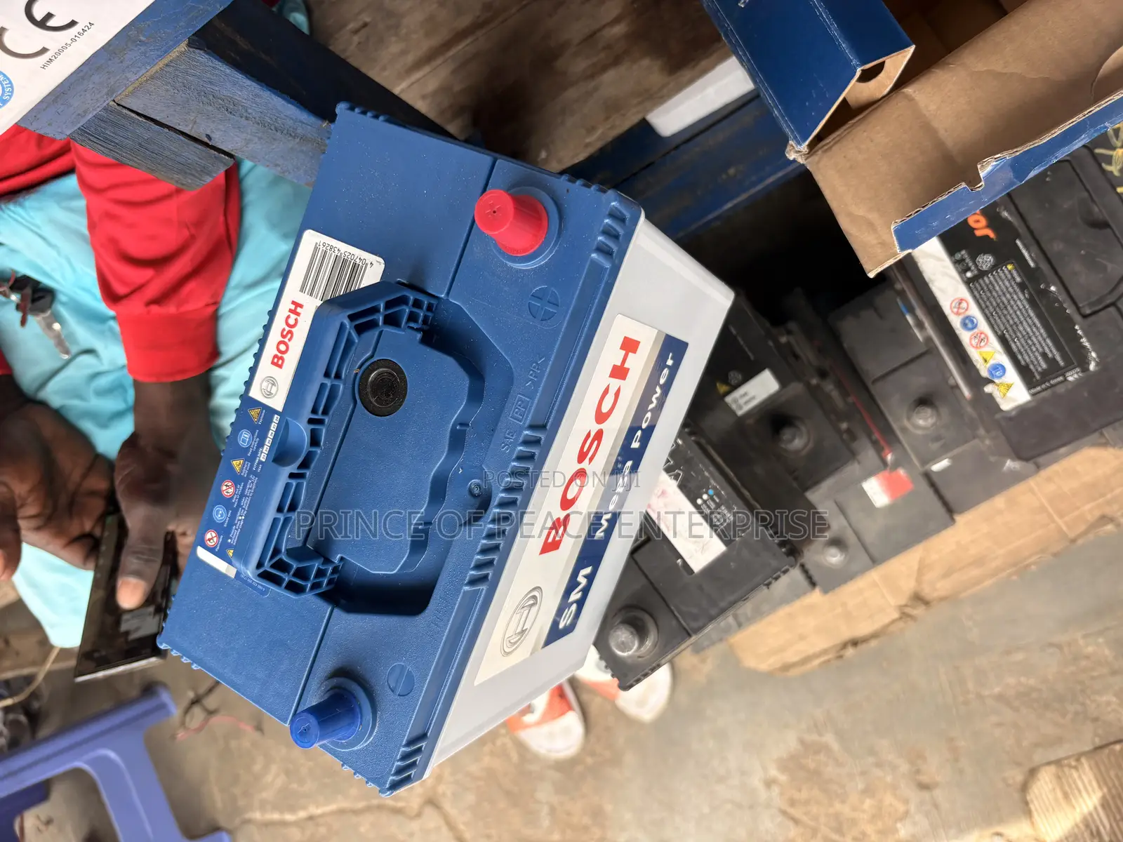 Original Bosch 13 Plate Battery