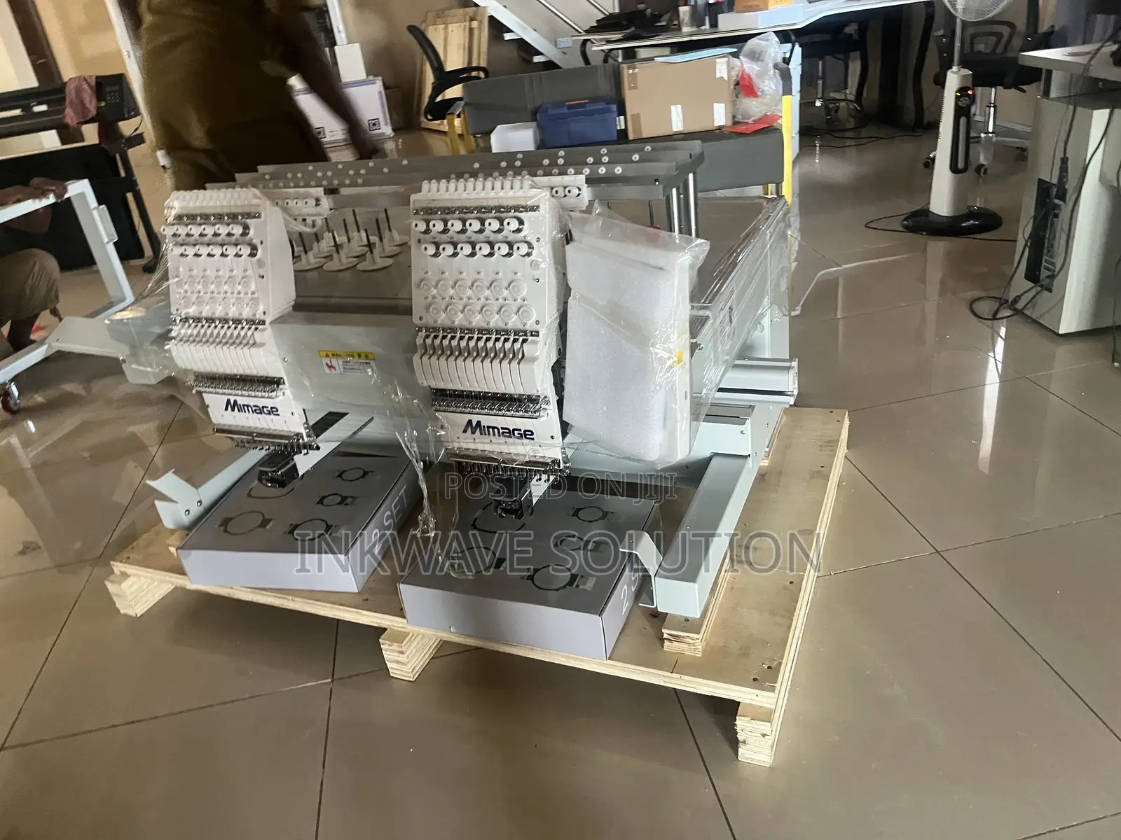 Double Head Embroidery Machine