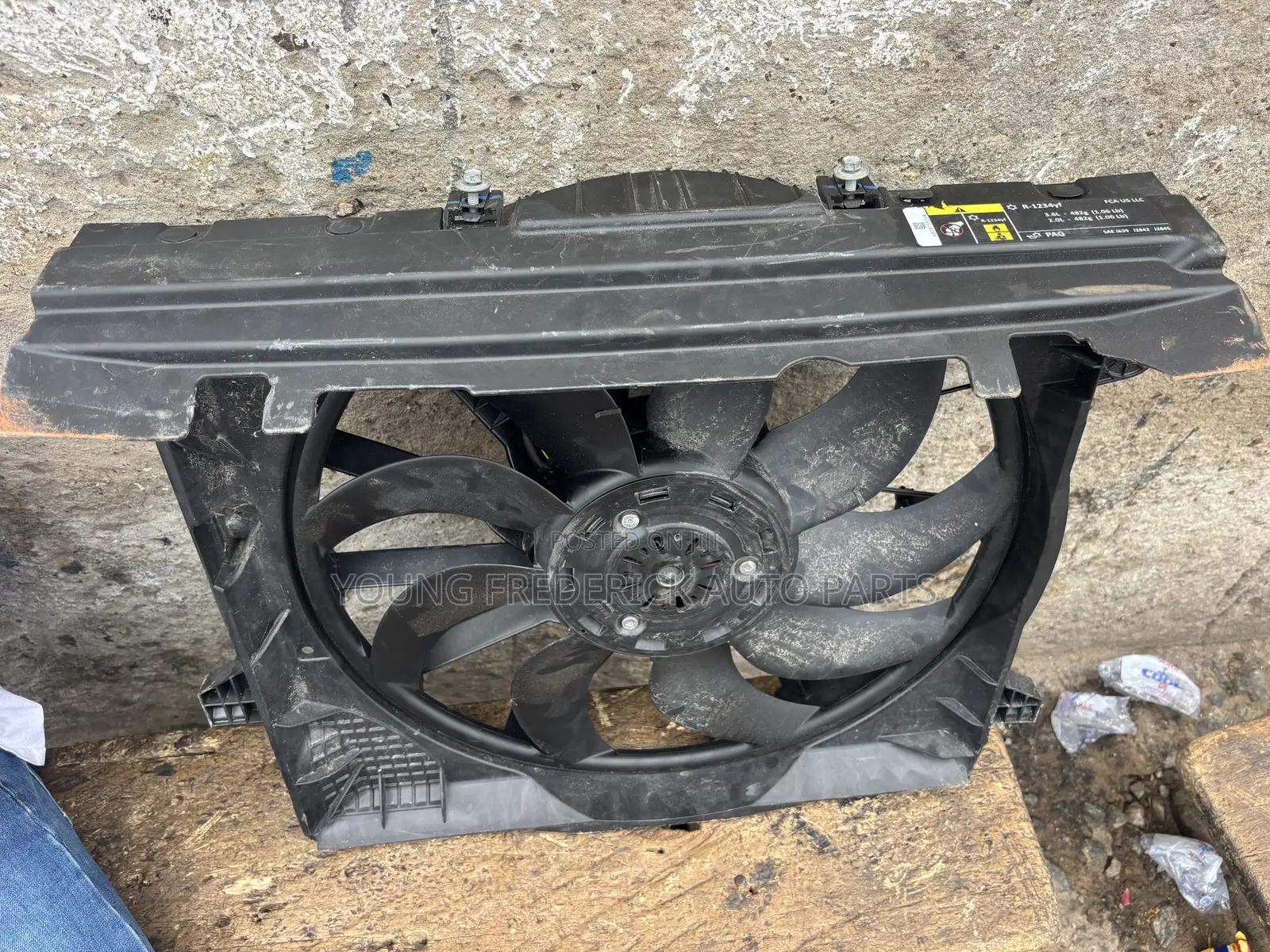 Jeep Wrangler/Sahara/Rubicon 2018 2020 2022 Fan