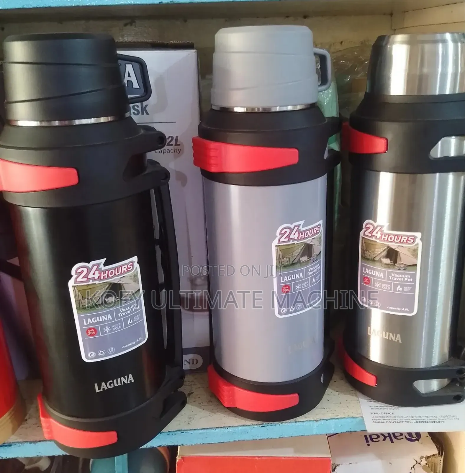 Unbreakable Laguna Flask 4lt