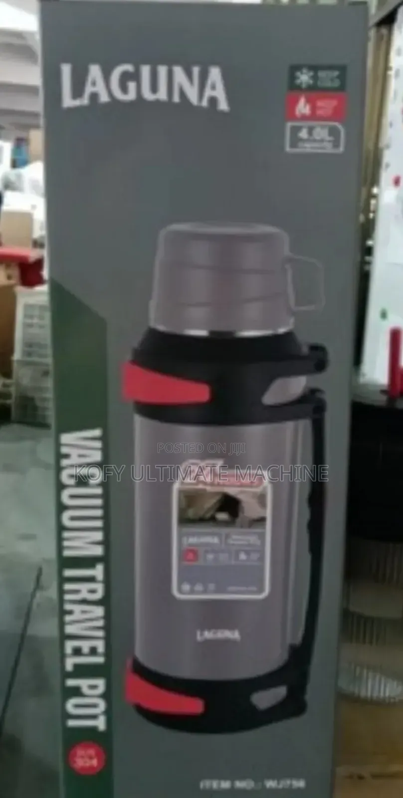 Unbreakable Laguna Flask 4lt