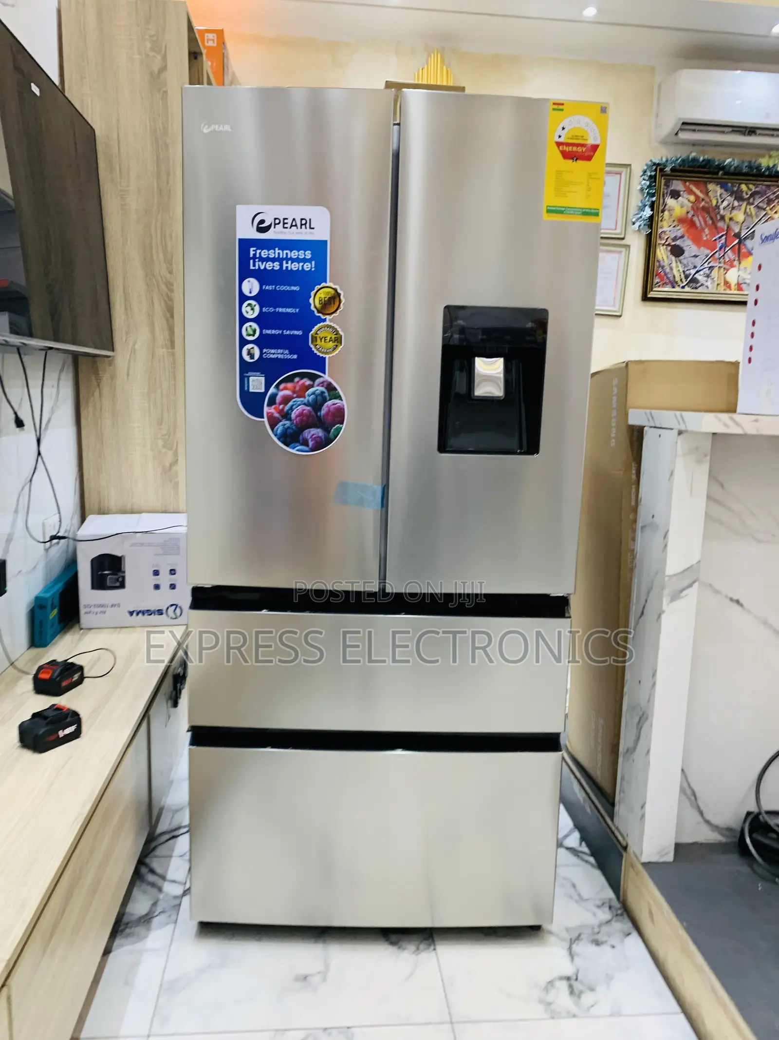 Shop From Us Pf-702mdixwd-2b. 531l (Pearl Four Door ) Fridge