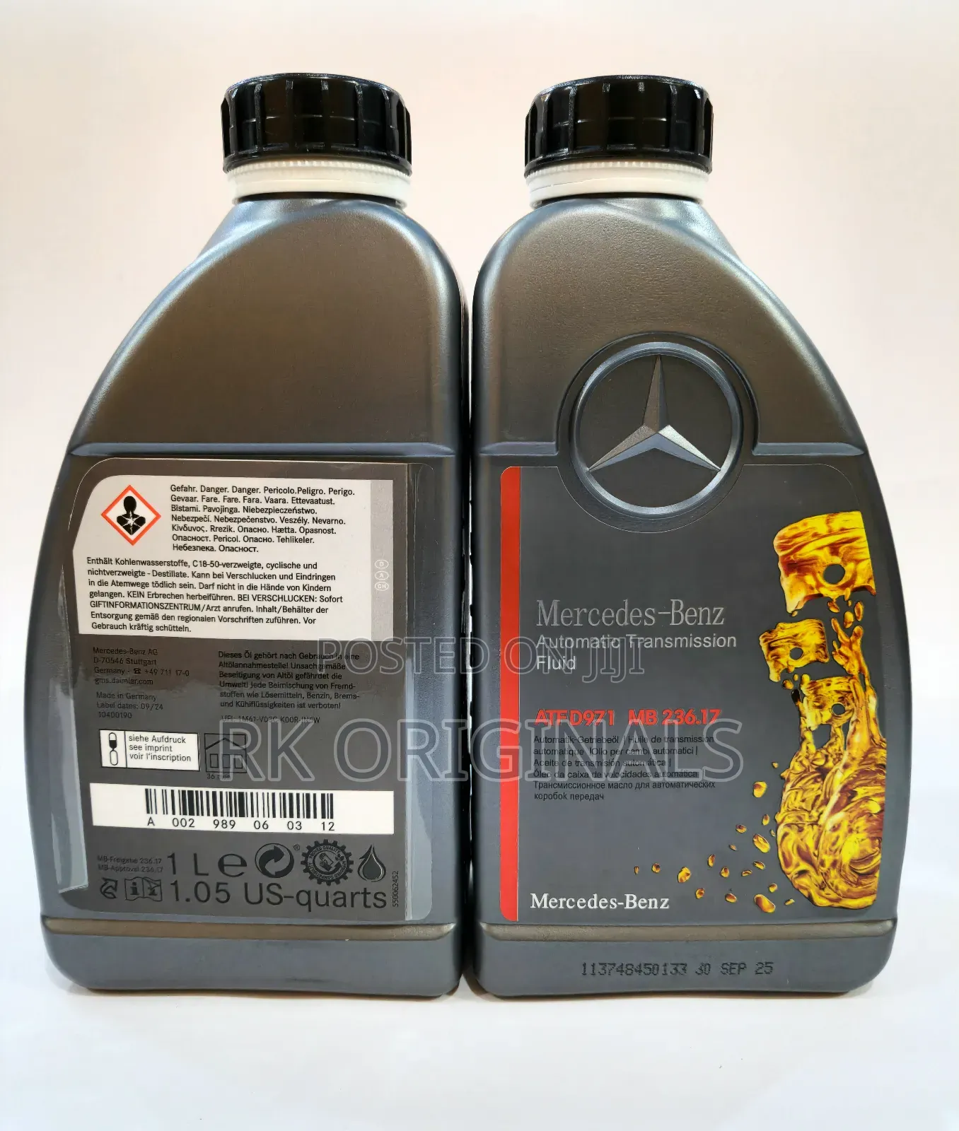 Mercedes-Benz Mb236.17 Atf for E-Class/C-Class/S-Class/Gle/Amg Germany