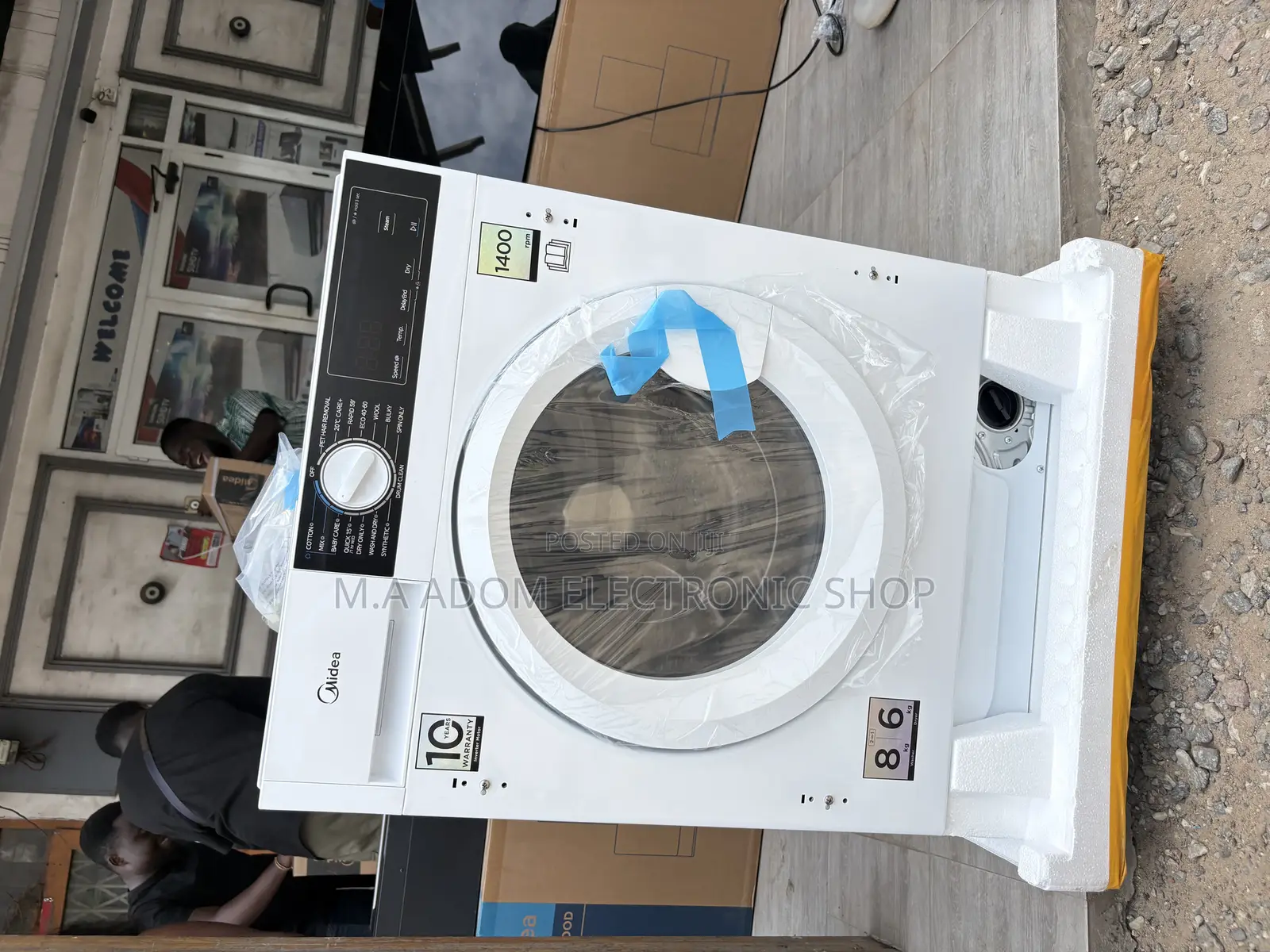 Midea 8kg Wash 6 Kg Dry All in One Cloth Washer