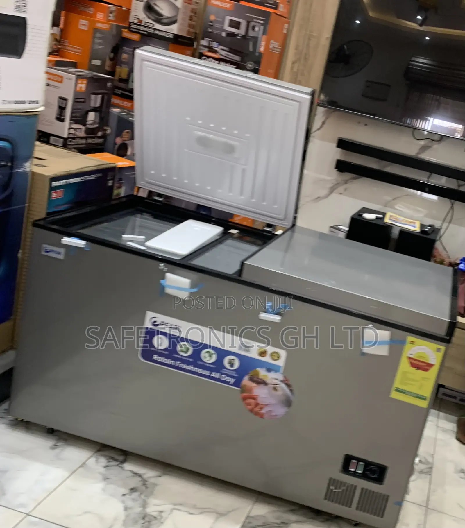 Authentic Fast Pearl Doubledoor PCF-5310-6f Best Freezer 413l