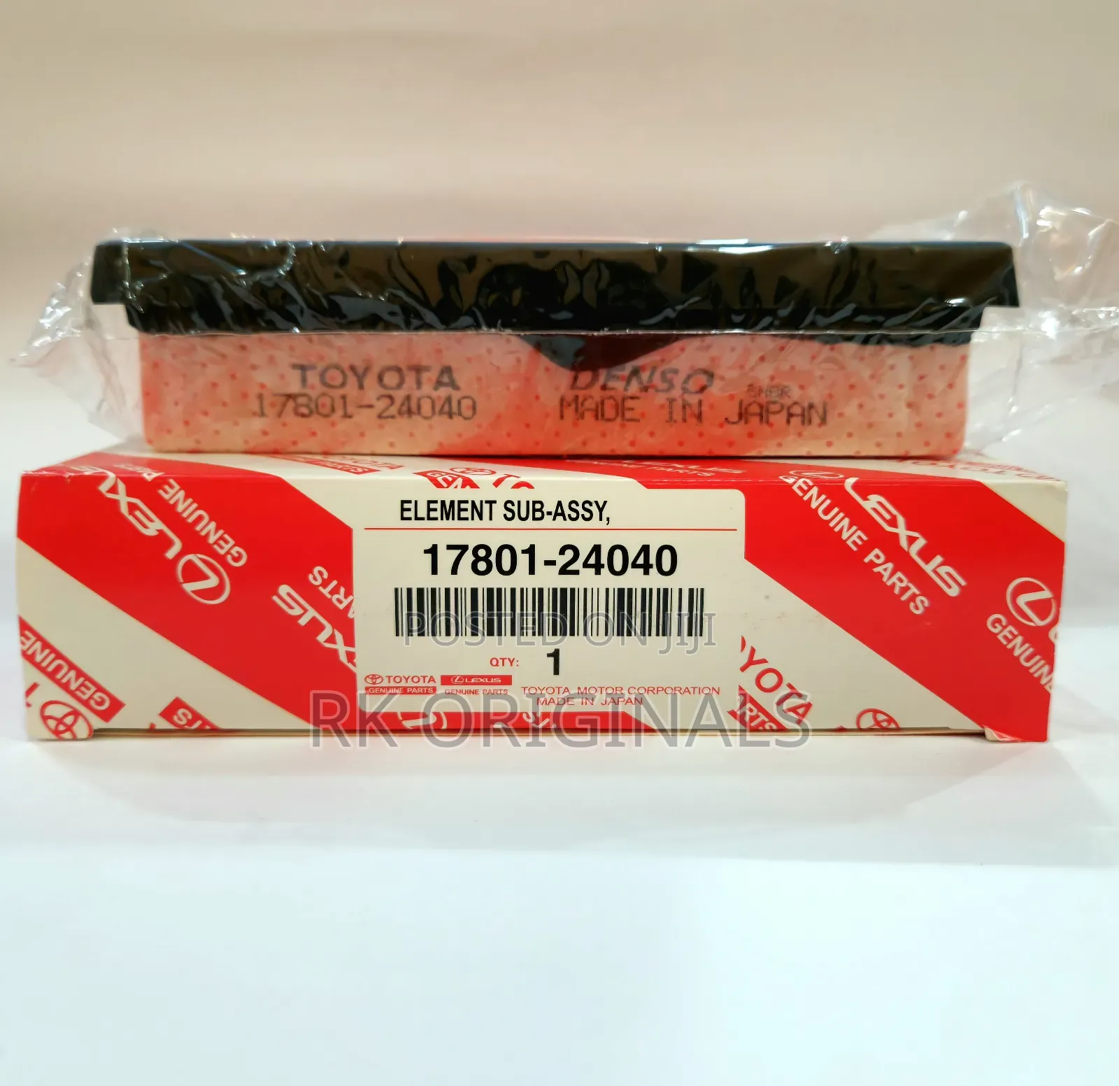 Ch-R Hybrid/Corolla Cross 23-26/Prius 23-26 Air Filter From Usa