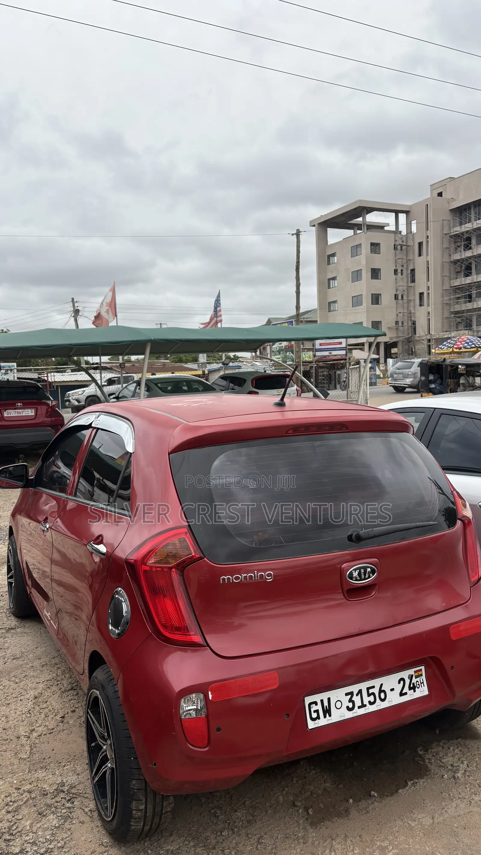 Kia Morning 2011 Red