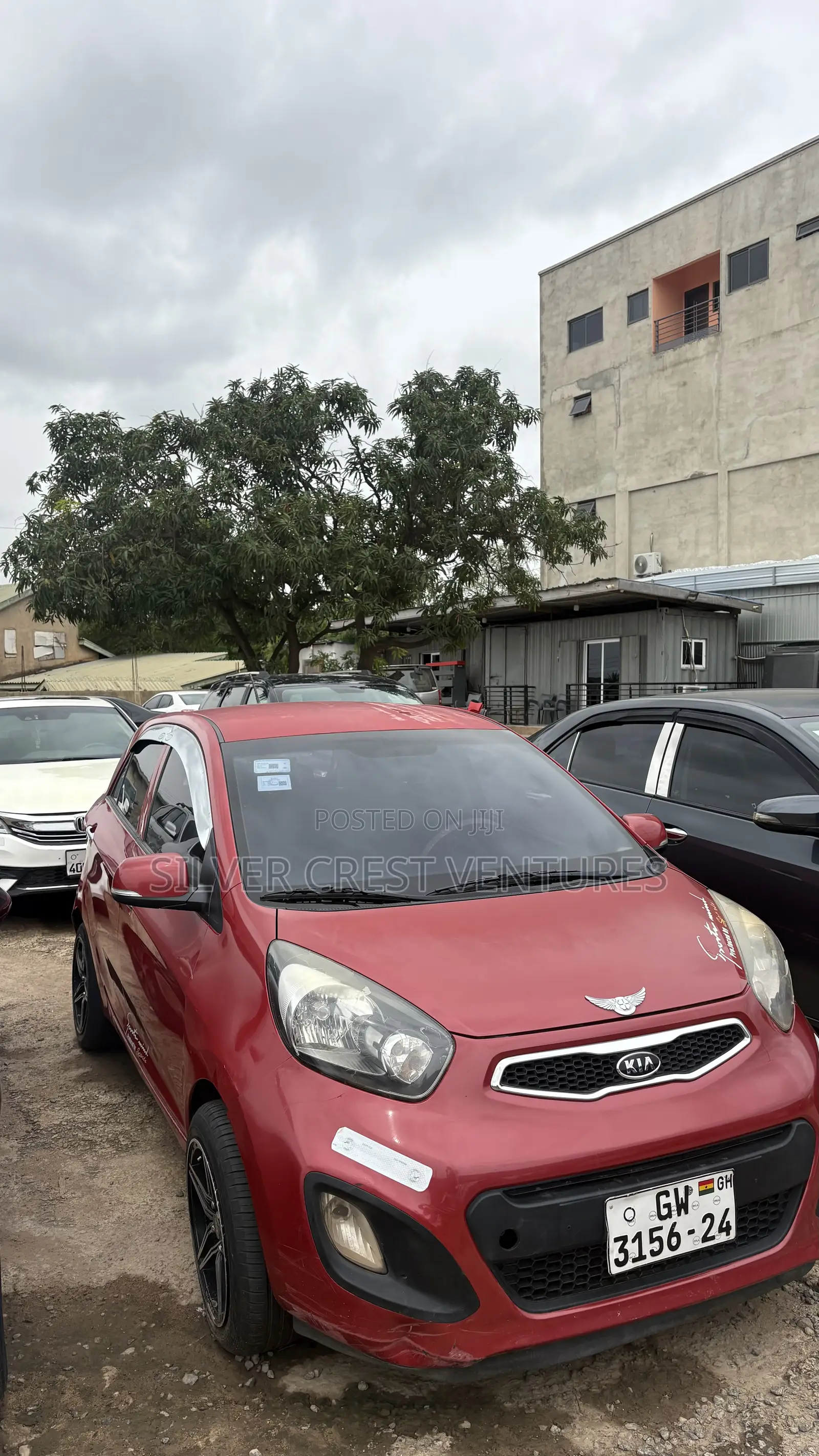 Kia Morning 2011 Red