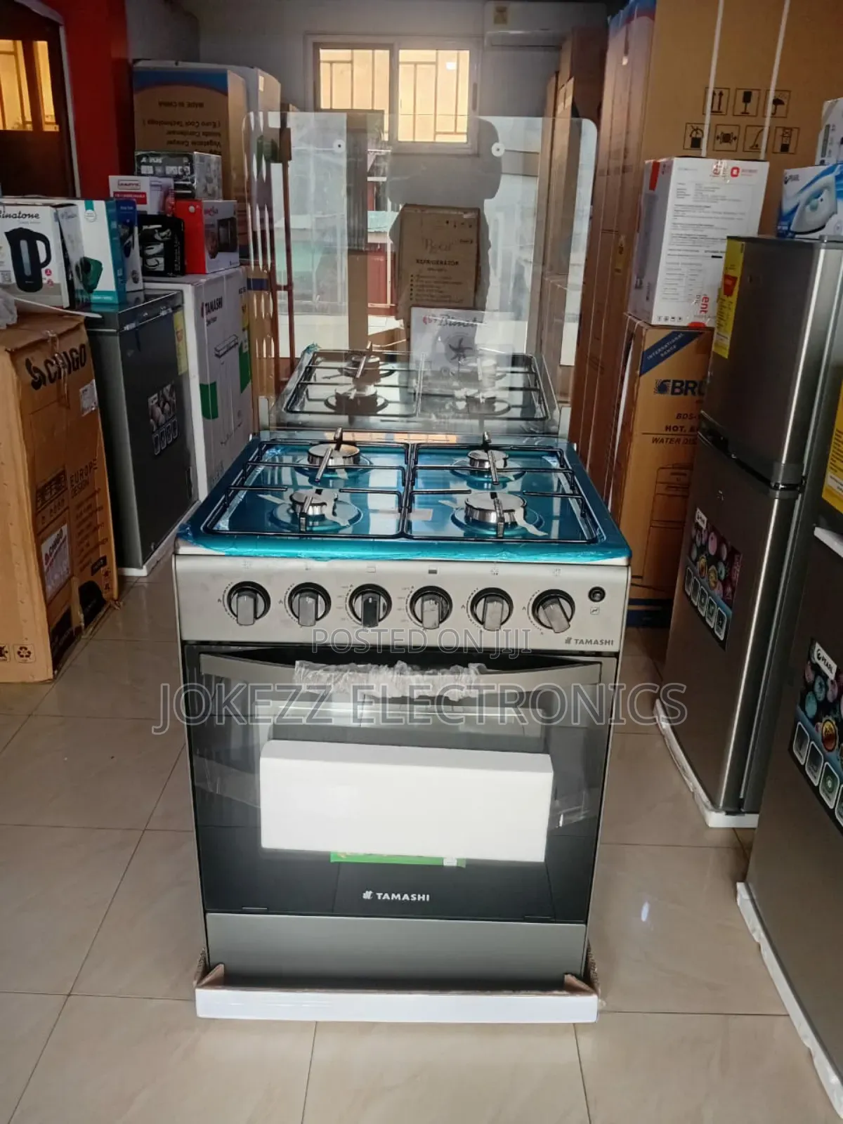 Tamashi Four Burner Gas Stove 60 X 60