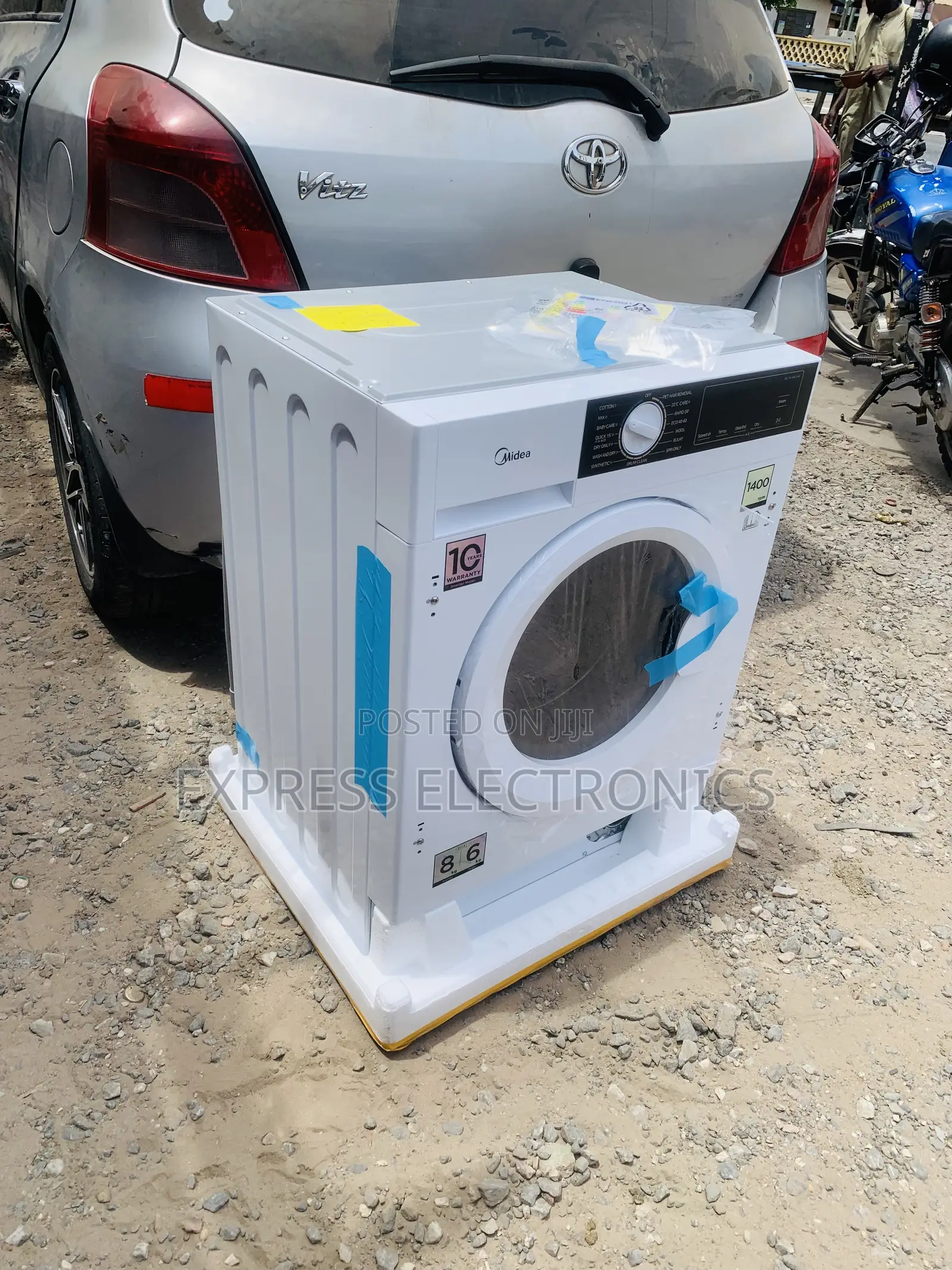 Text Us for Your Mfa06d80b/W  8kg Midea Front Load
