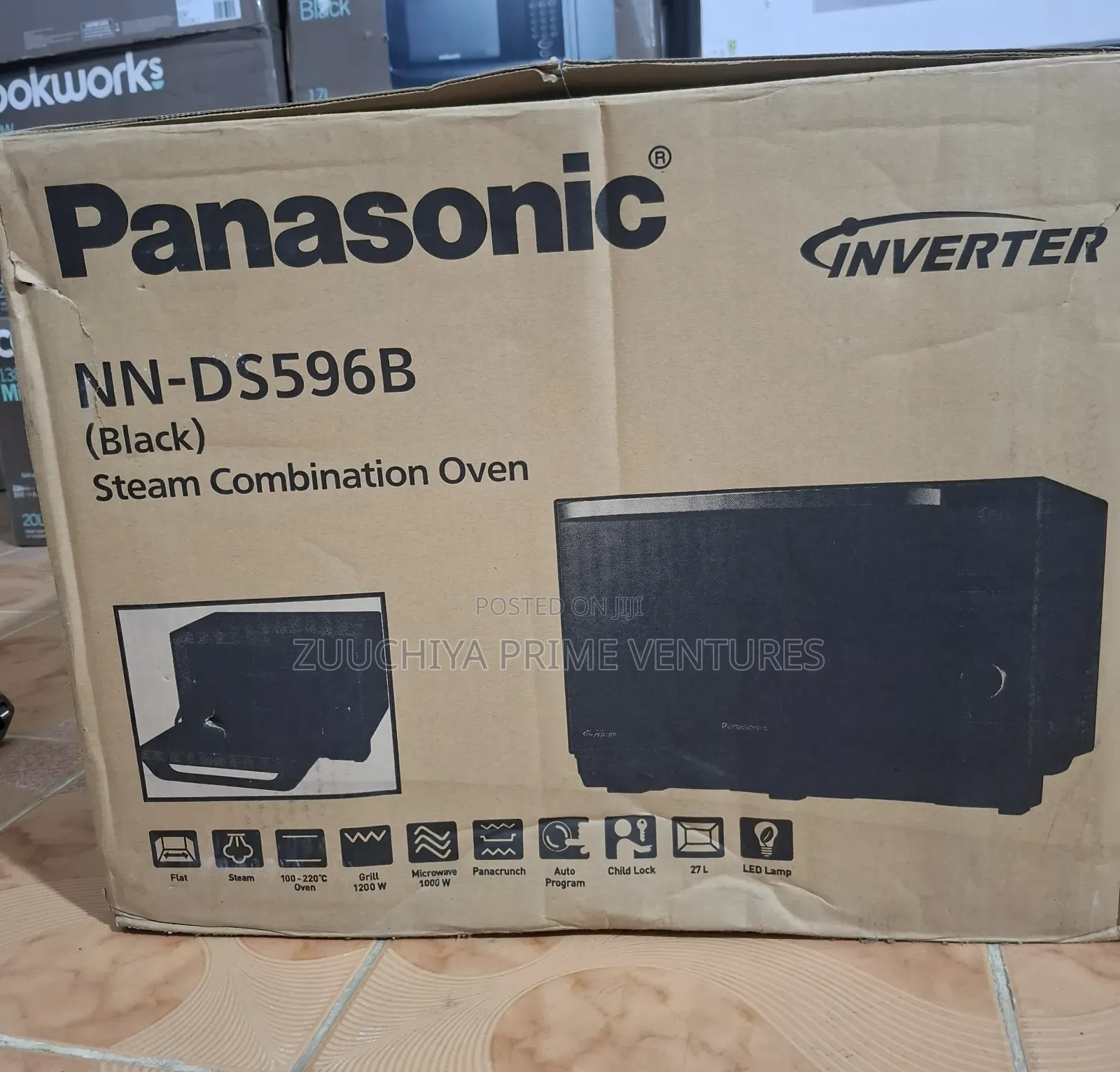 27.L Panasonic Inverter Grill Microwave Uk