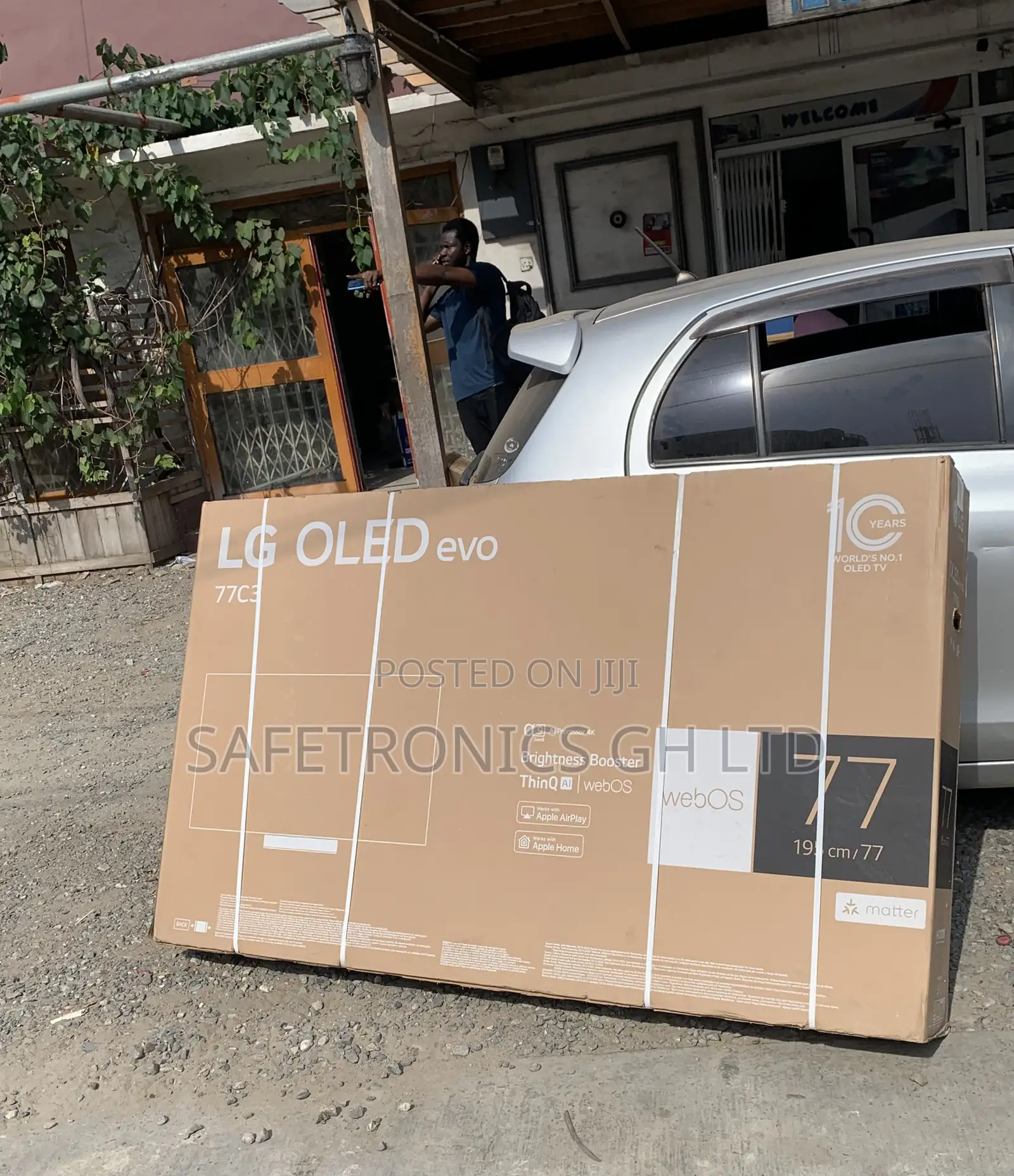 Smart Uhd Android Frameless Oled Lg 77 Inch 77c3 Tv
