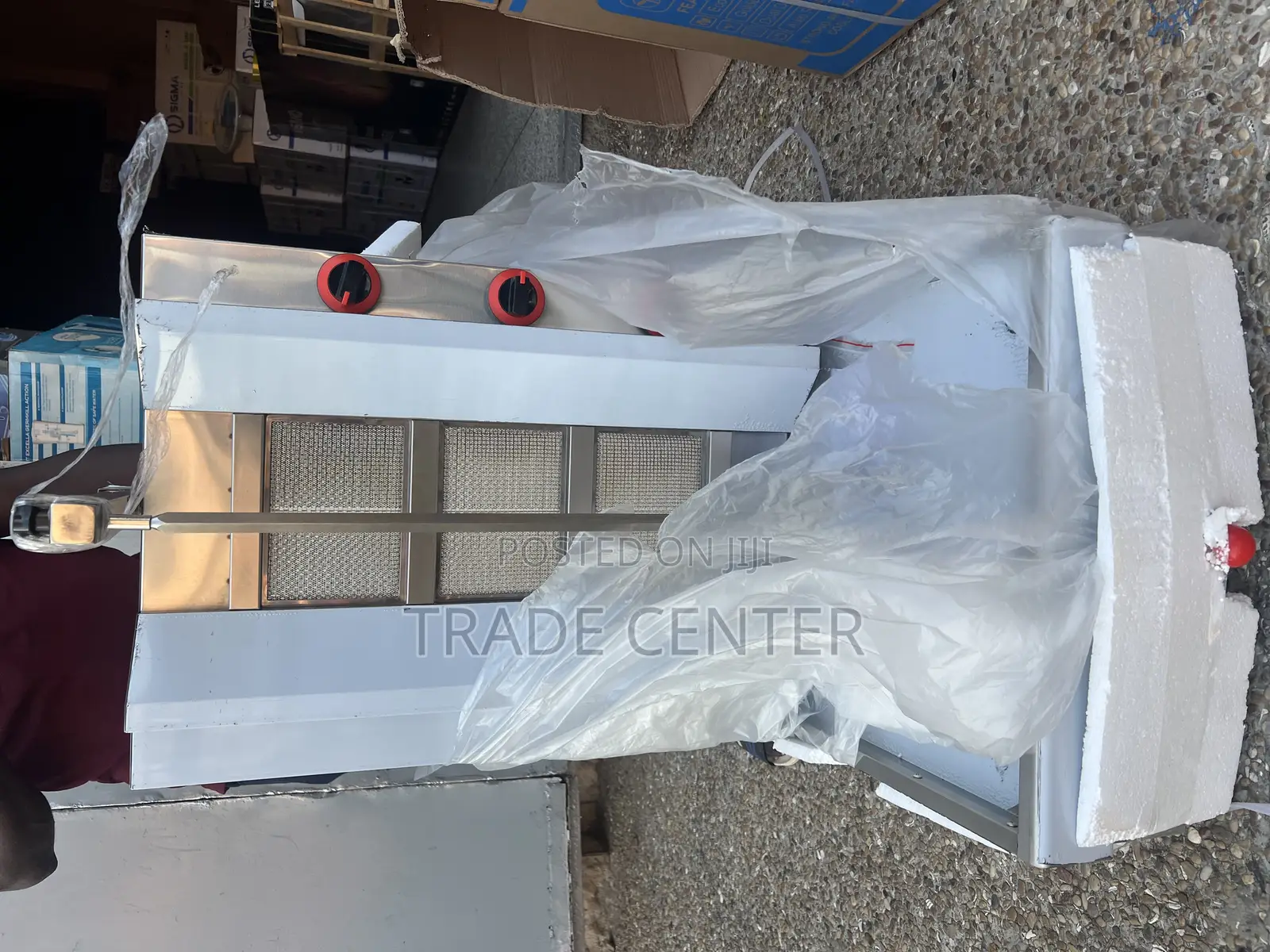 High Quality 3 Burner (Gas) Shawarma Machine