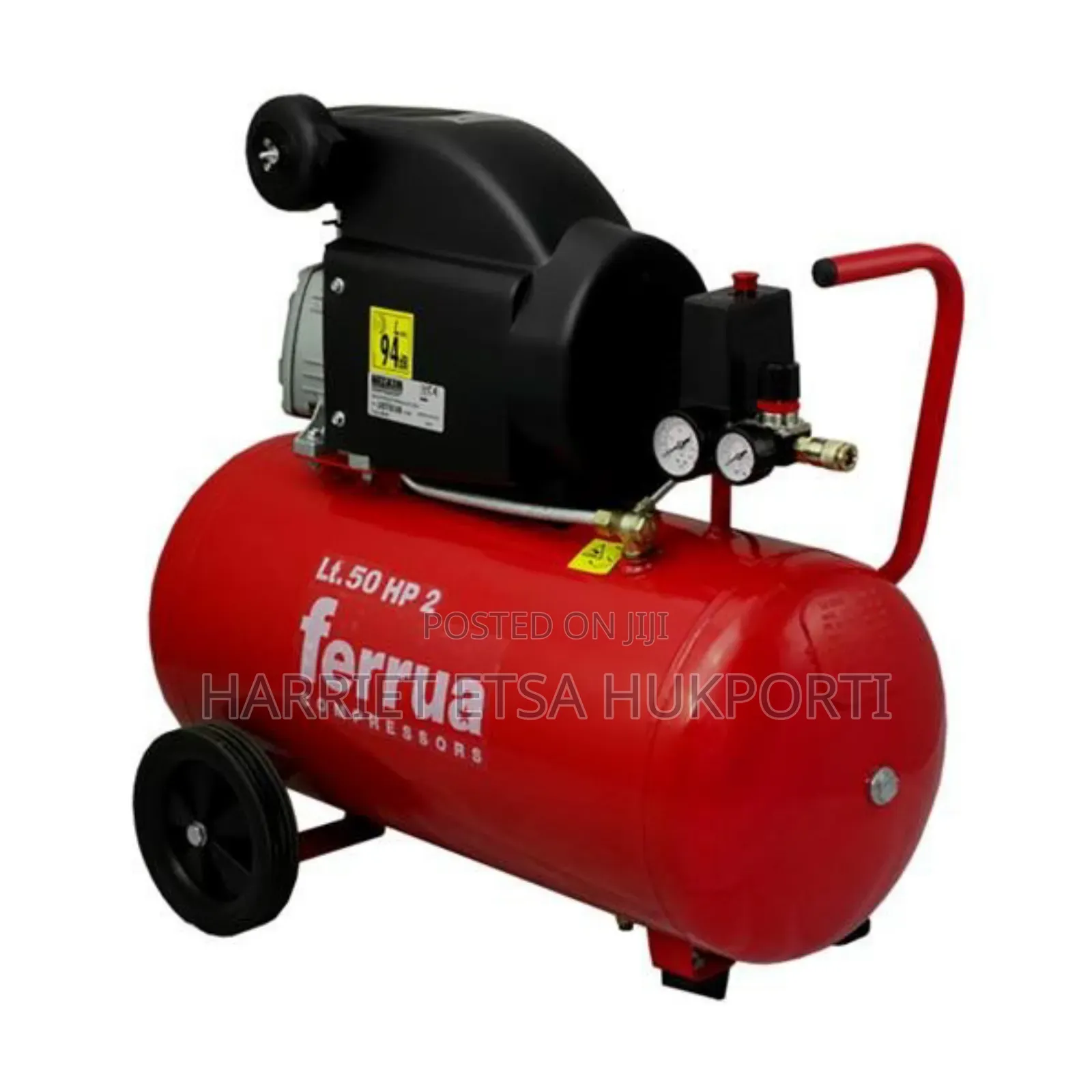 Brand New Electric 2hp Ferrua 50 Litre Air Compressor From Italy