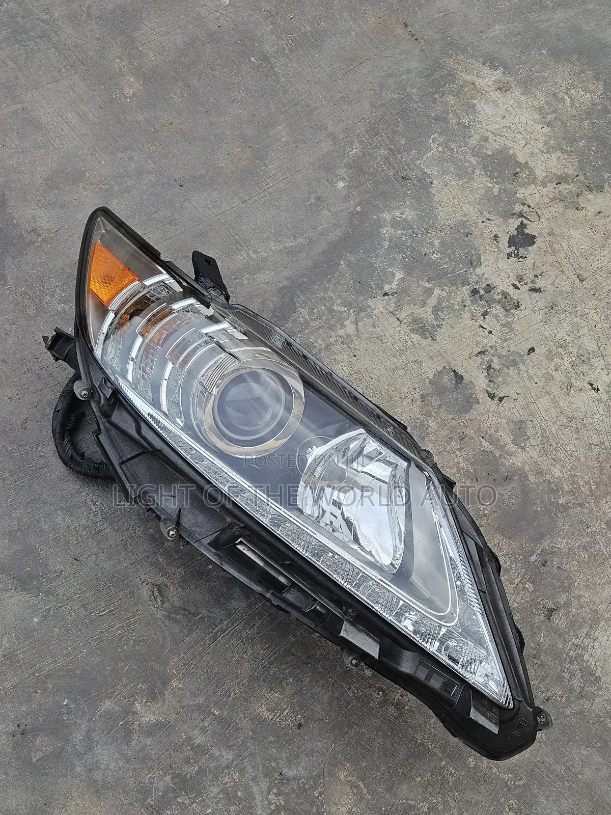 Lexus Es350 Headlight 2015 Charger Type Right Side