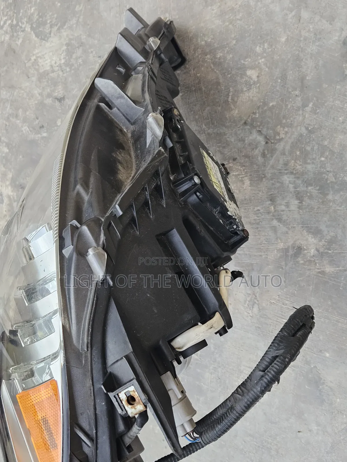 Lexus Es350 Headlight 2015 Charger Type Right Side