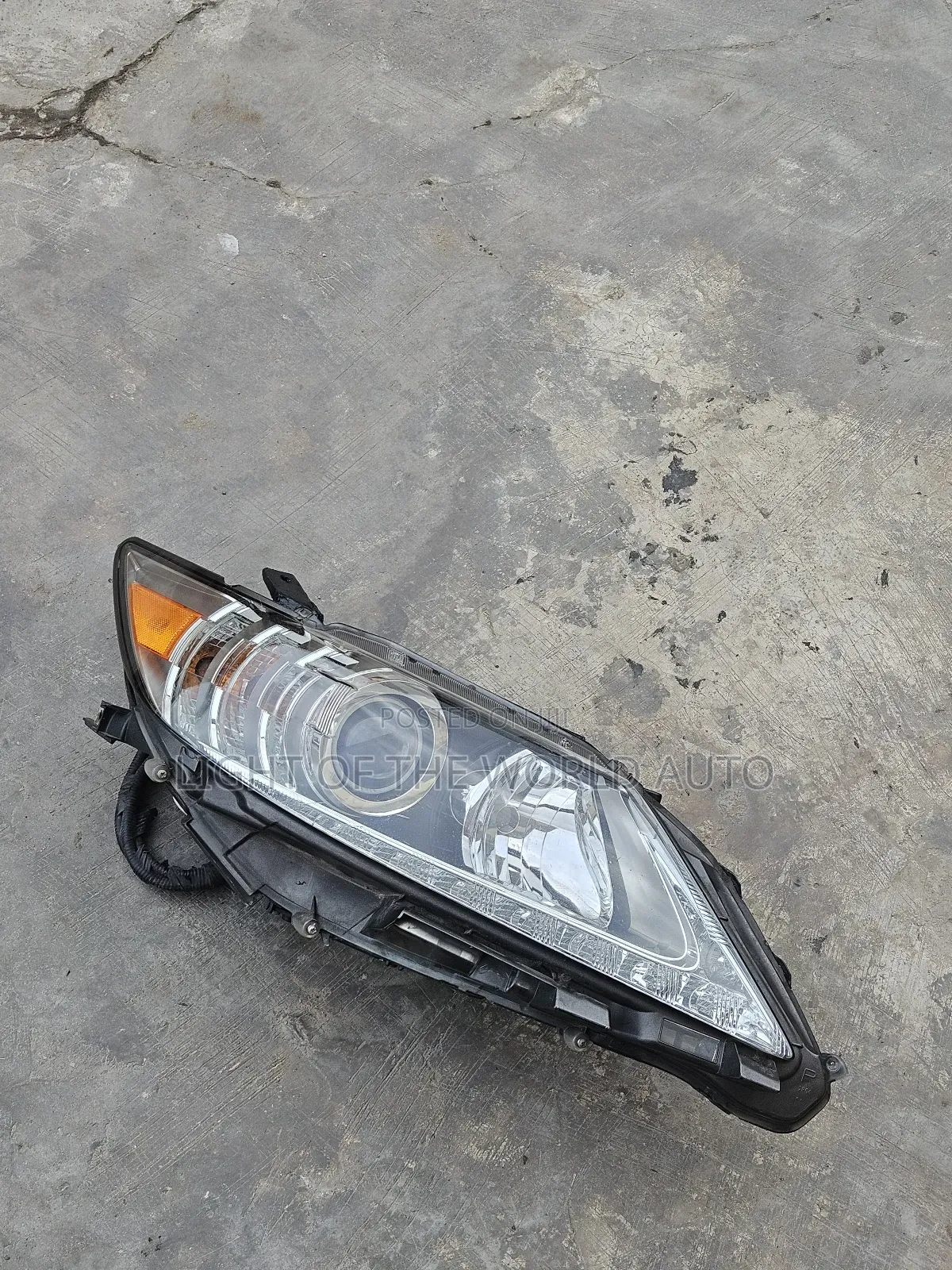Lexus Es350 Headlight 2015 Charger Type Right Side