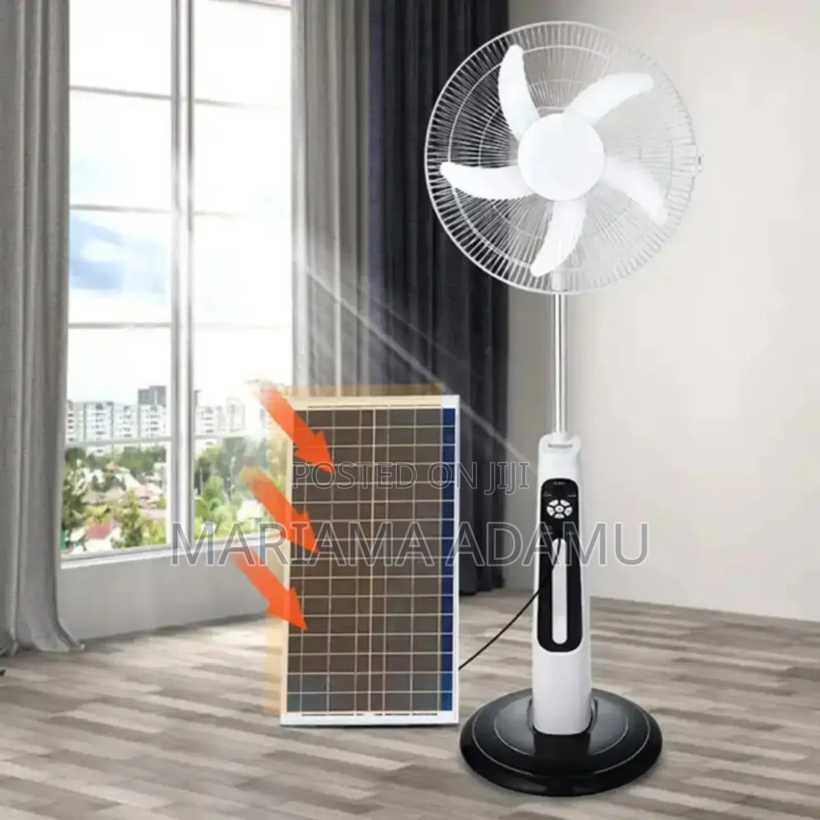 Rechargeable Solar Fans