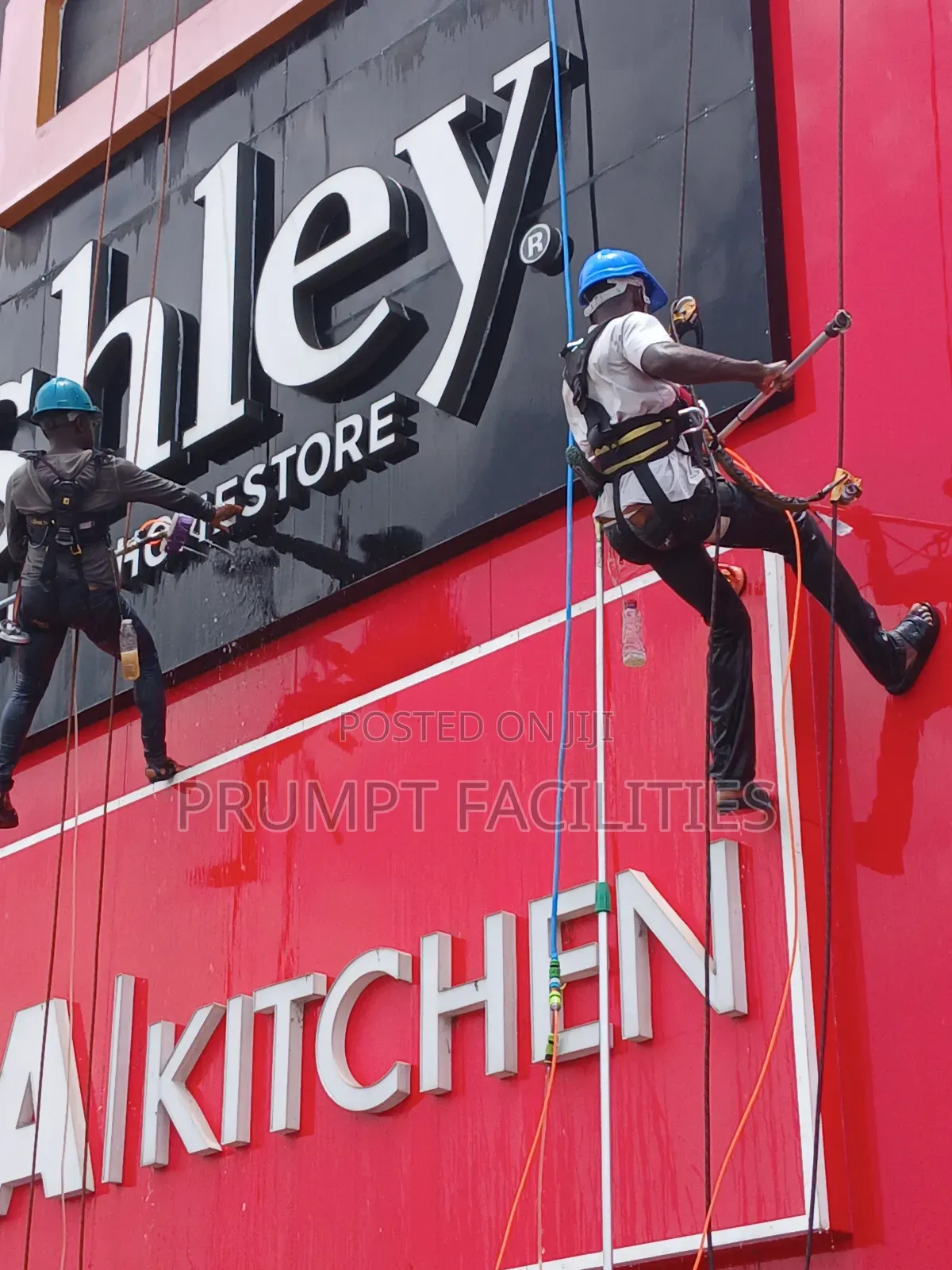 Exterior Wall Tiles Cleaning