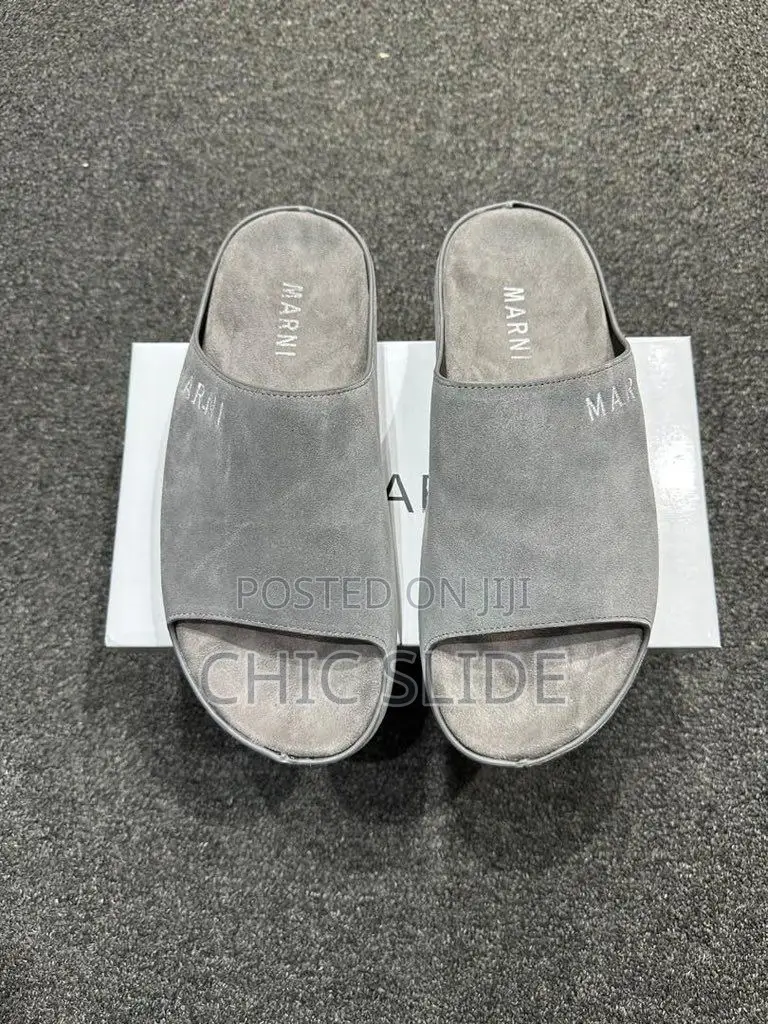 Quality Marni Suede Slides