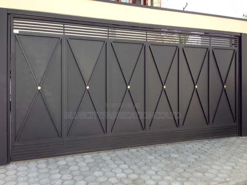 16ft Main Gate With Small Door in It