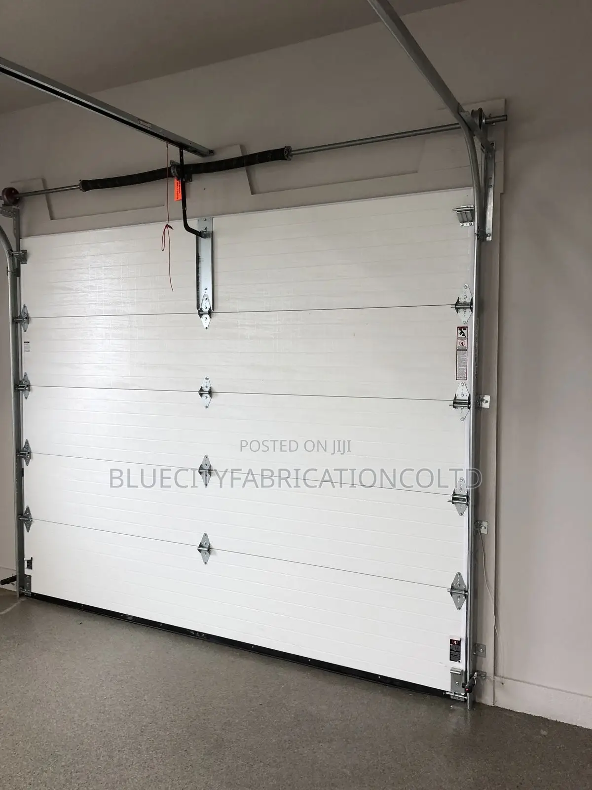Canadian Black Coated Garage Door All Colors Available and Sizes