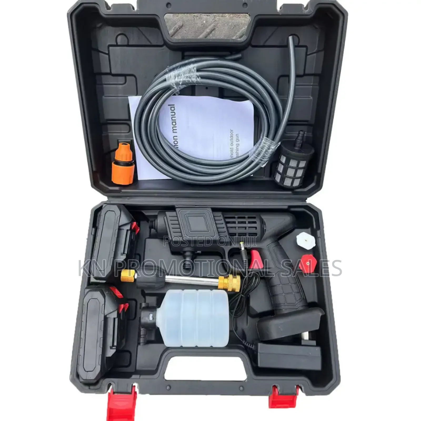 Car Pressure Washer Double Battery