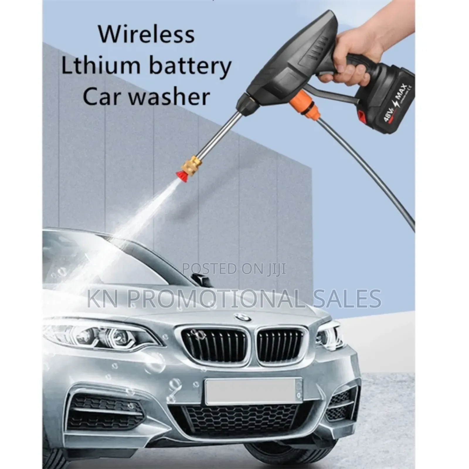 Car Pressure Washer Double Battery