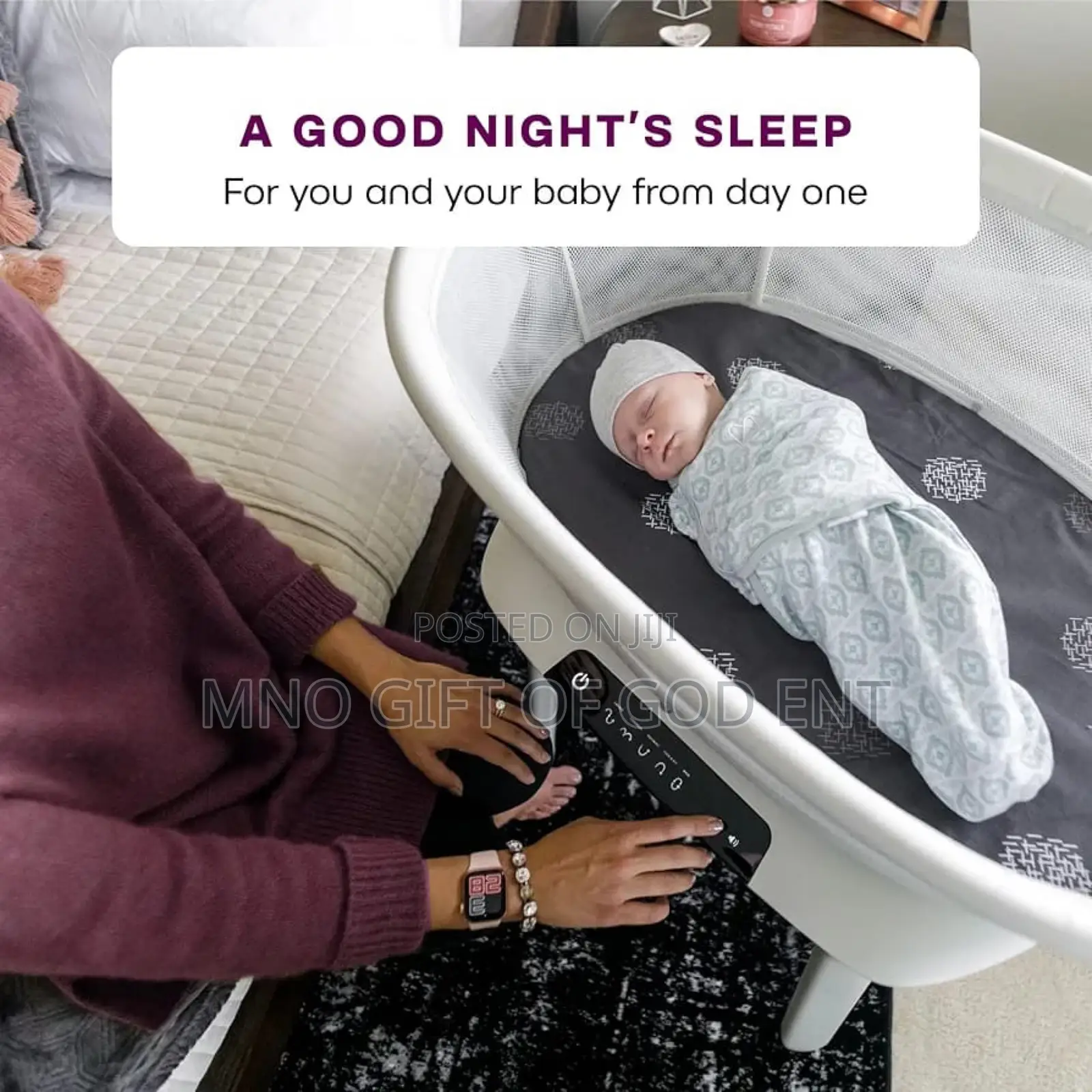 4moms Mamaroo Sleep Bassinet , Bluetooth Baby Bassinets From U.S.