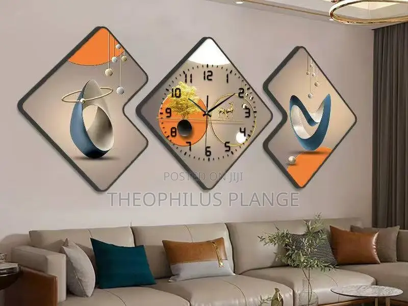 3 in 1 Decor Wall Clock