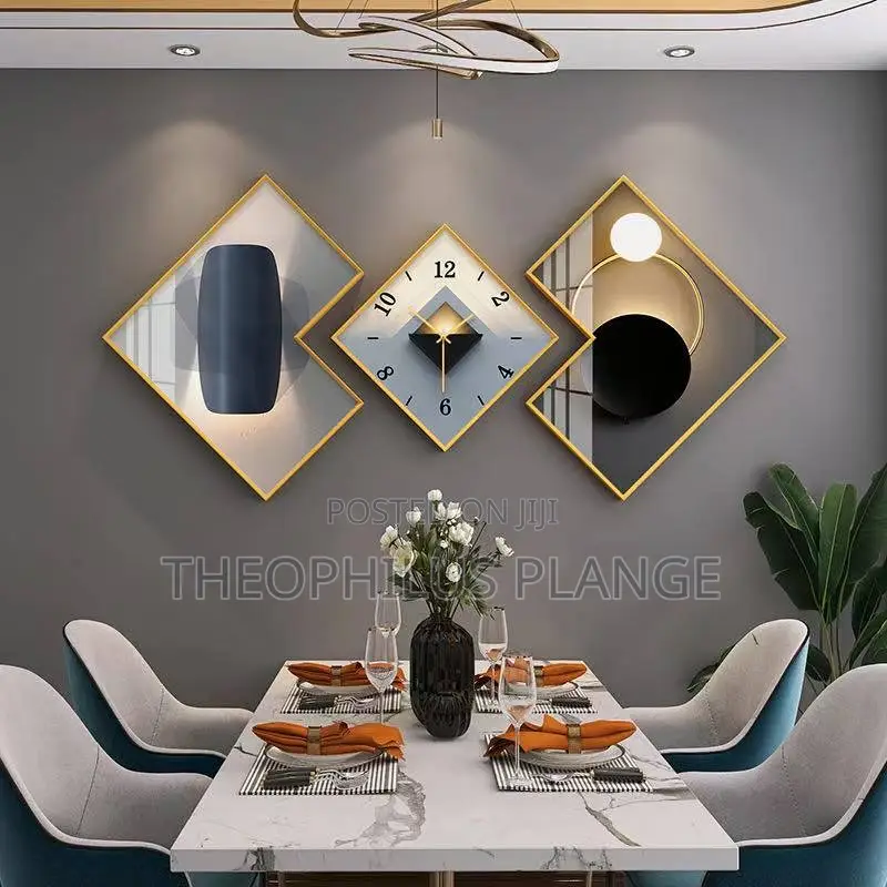 3 in 1 Decor Wall Clock