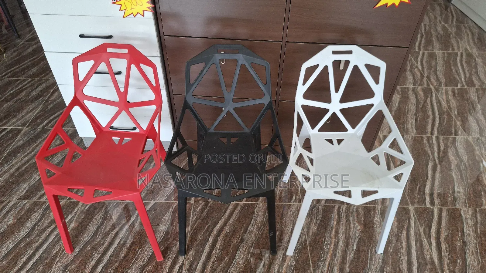 Strong Plastic Chair No. 3