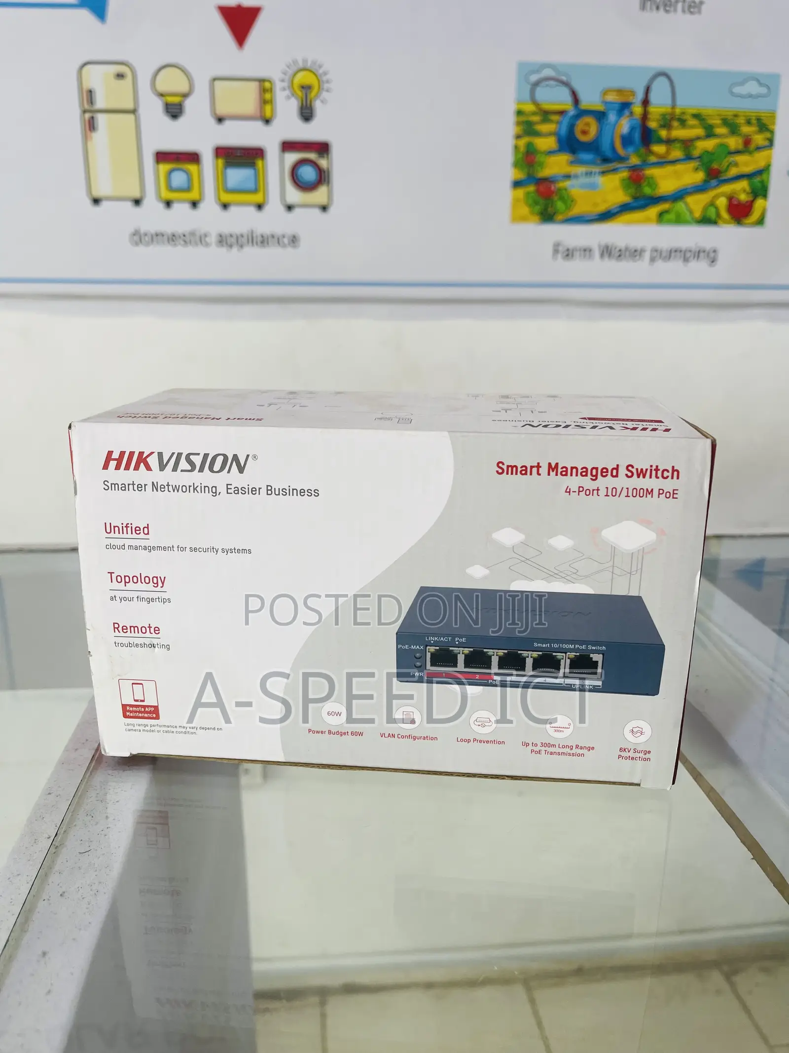 Smart Managed 5 Port Poe Switch 10/100