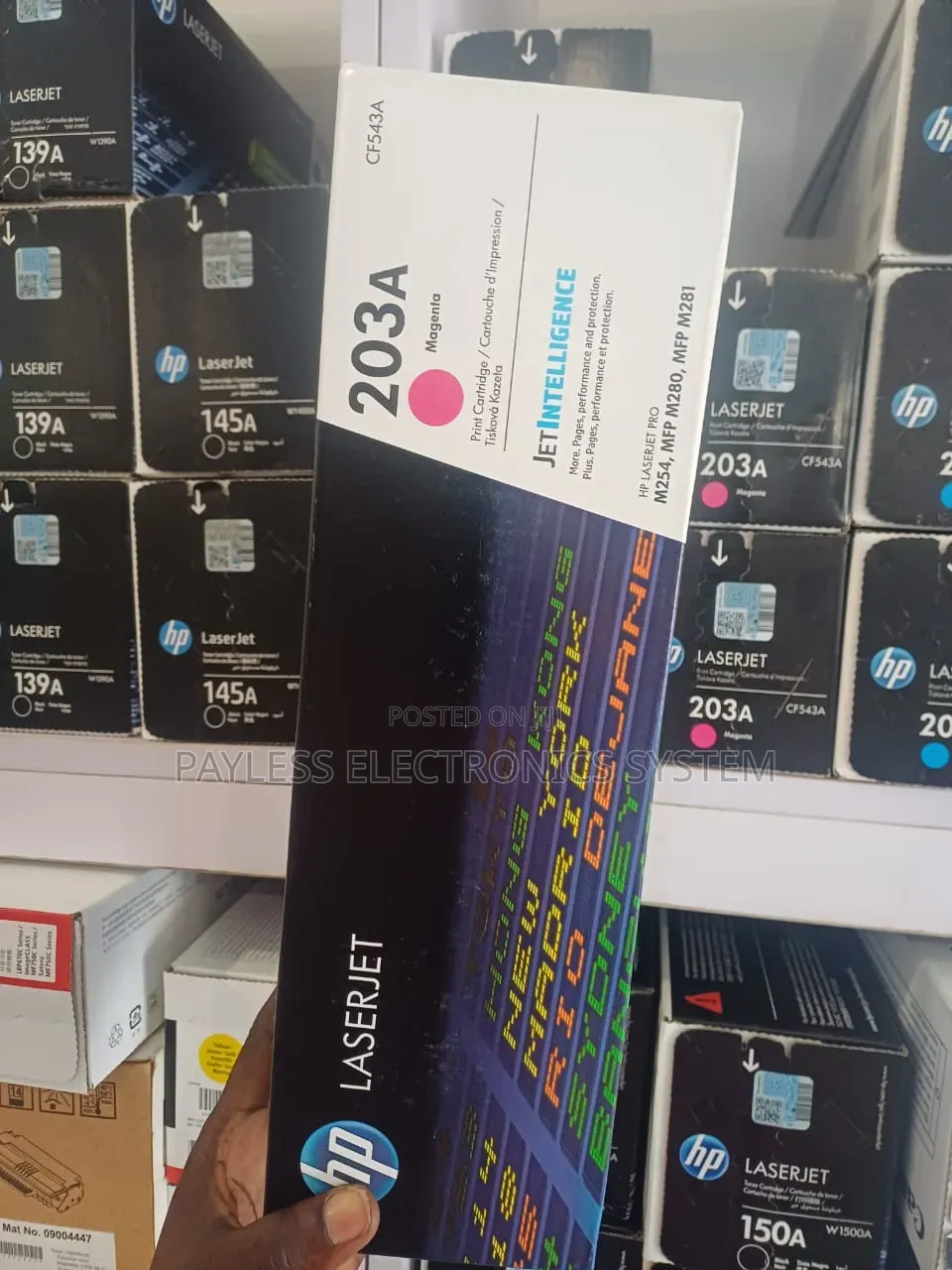 Hp 203a (Cf540a) Colours Toner