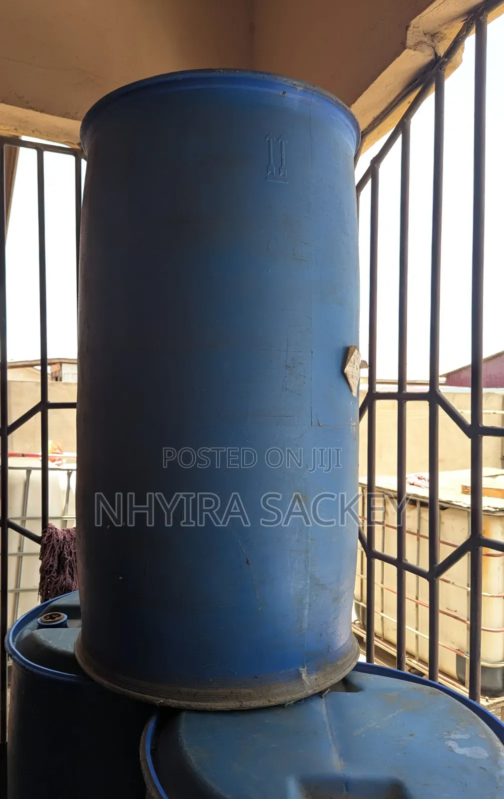 250liter Blue Drum