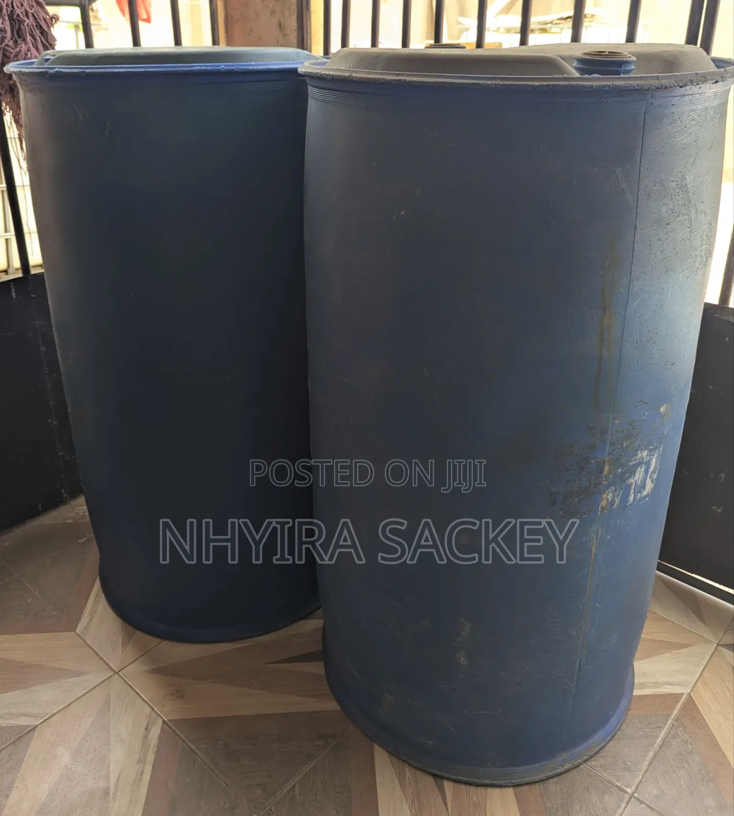 250liter Blue Drum