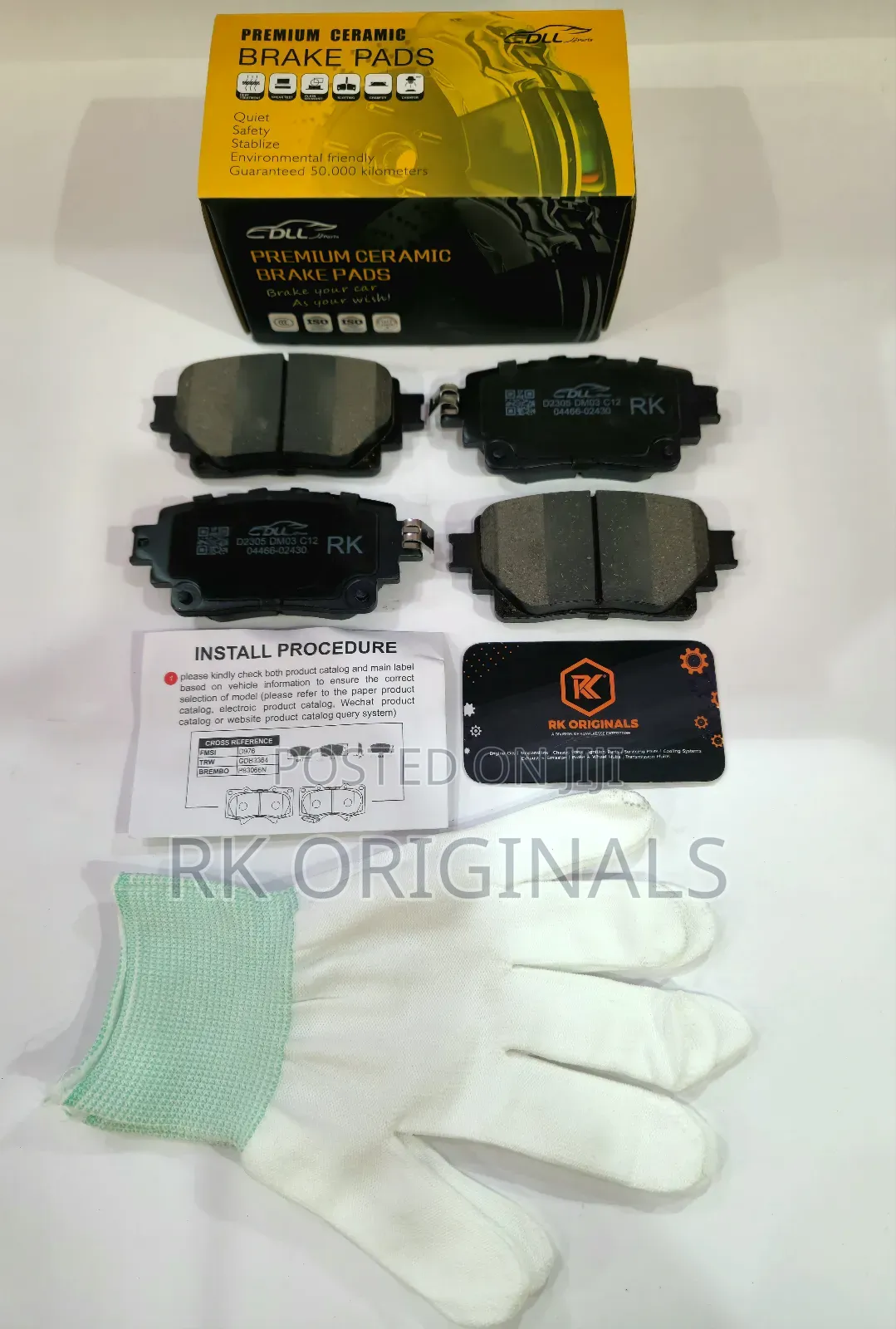 Lexus Nx350h/Nx450h/Rc300/Tx550h/Grand Highlander Ceramic Back Pad