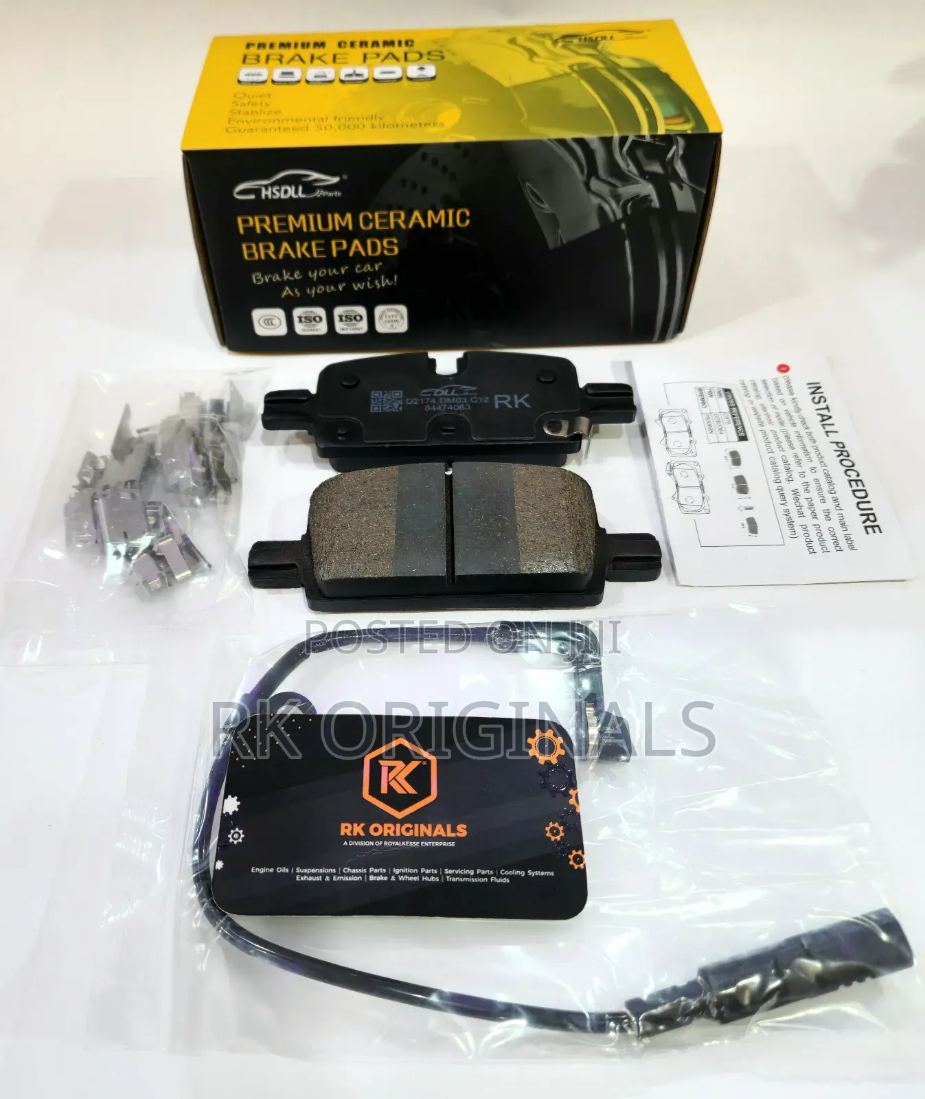 Escalade/Tahoe/Suburban/Yukon/Silverado 21-25 Back Brake Pads Sensor