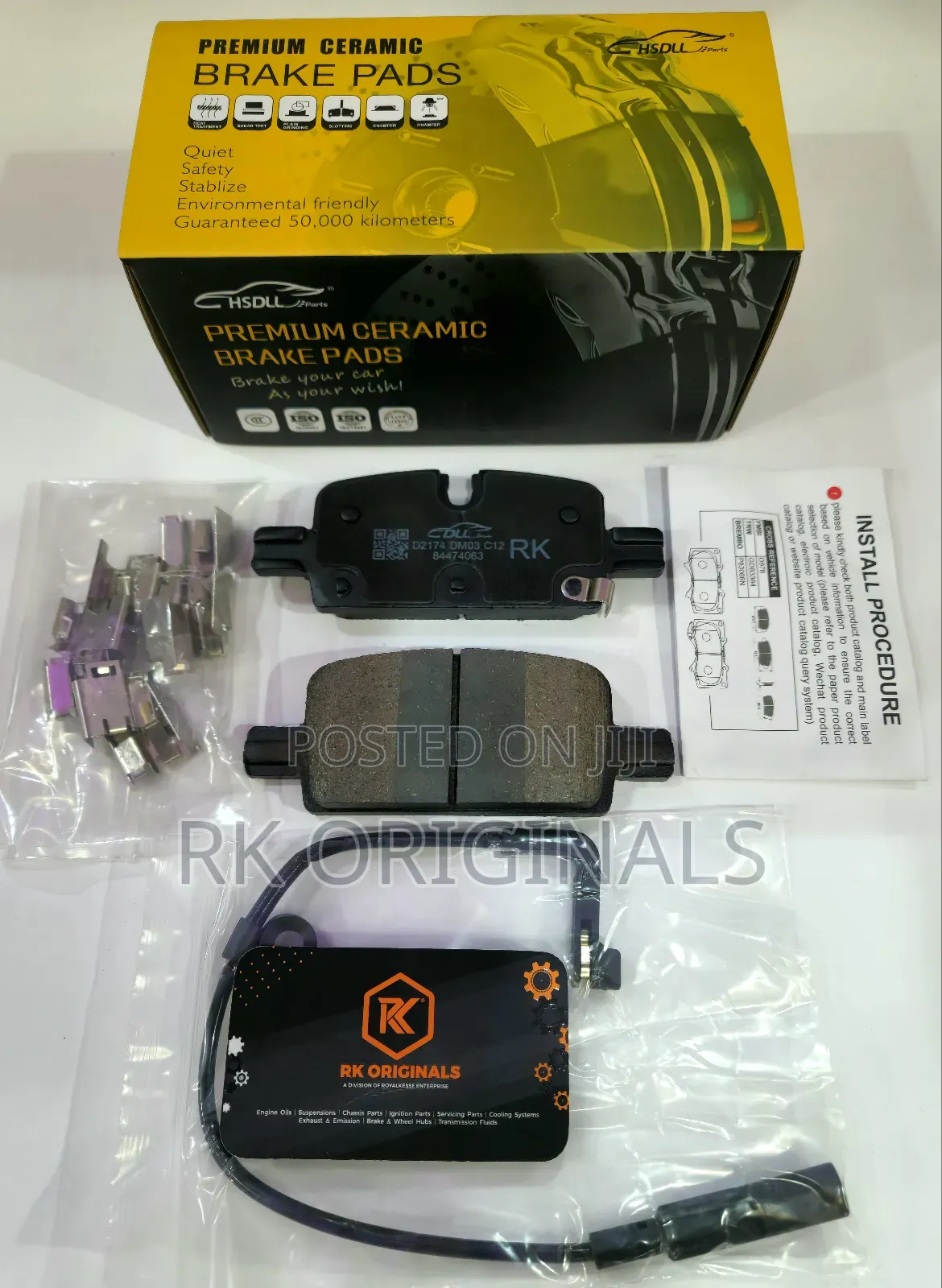 Escalade/Tahoe/Suburban/Yukon/Silverado 21-25 Back Brake Pads Sensor