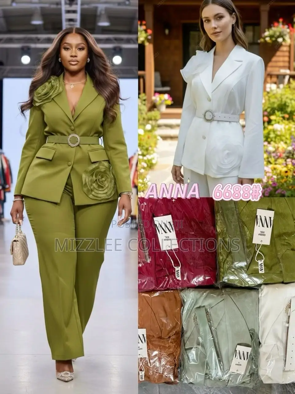 Quality Italian Beautiful Ladies Office Suit