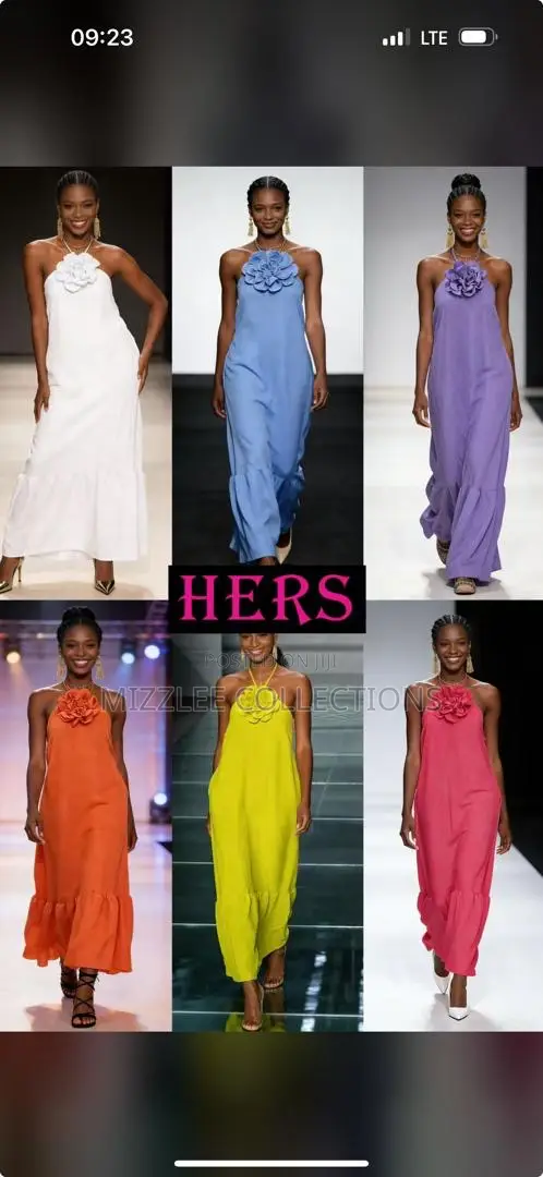 Beautiful Cotton Long Dress for Ladies