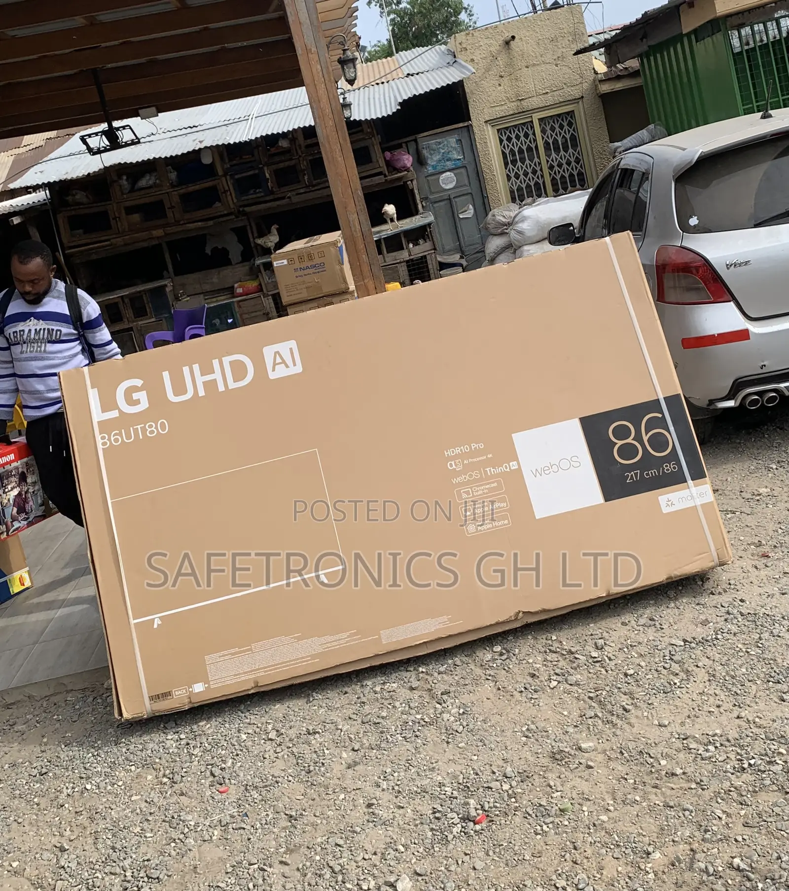 Ultra Modern 86-Inch Lg Ut80 (2024 Model) Is a Uhd Smart Tv