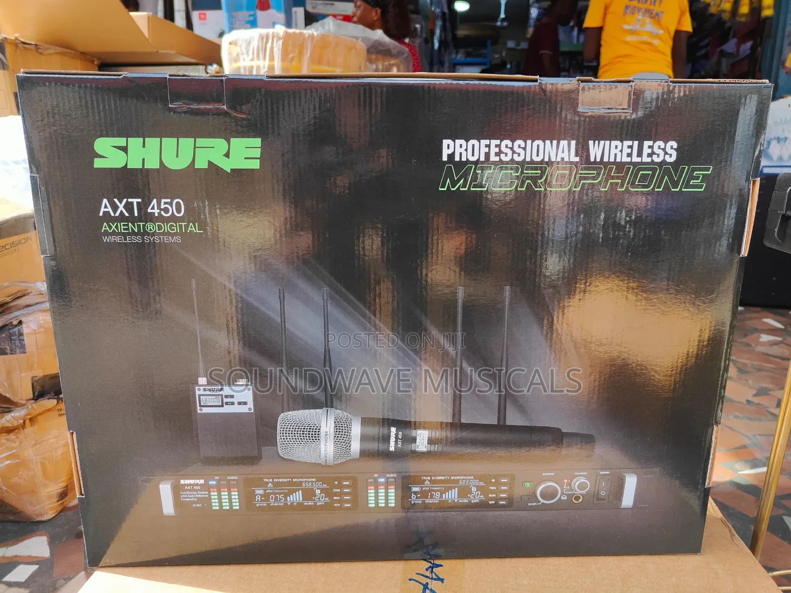 Shura Axt 450 Axient Digital Wireless Microphone