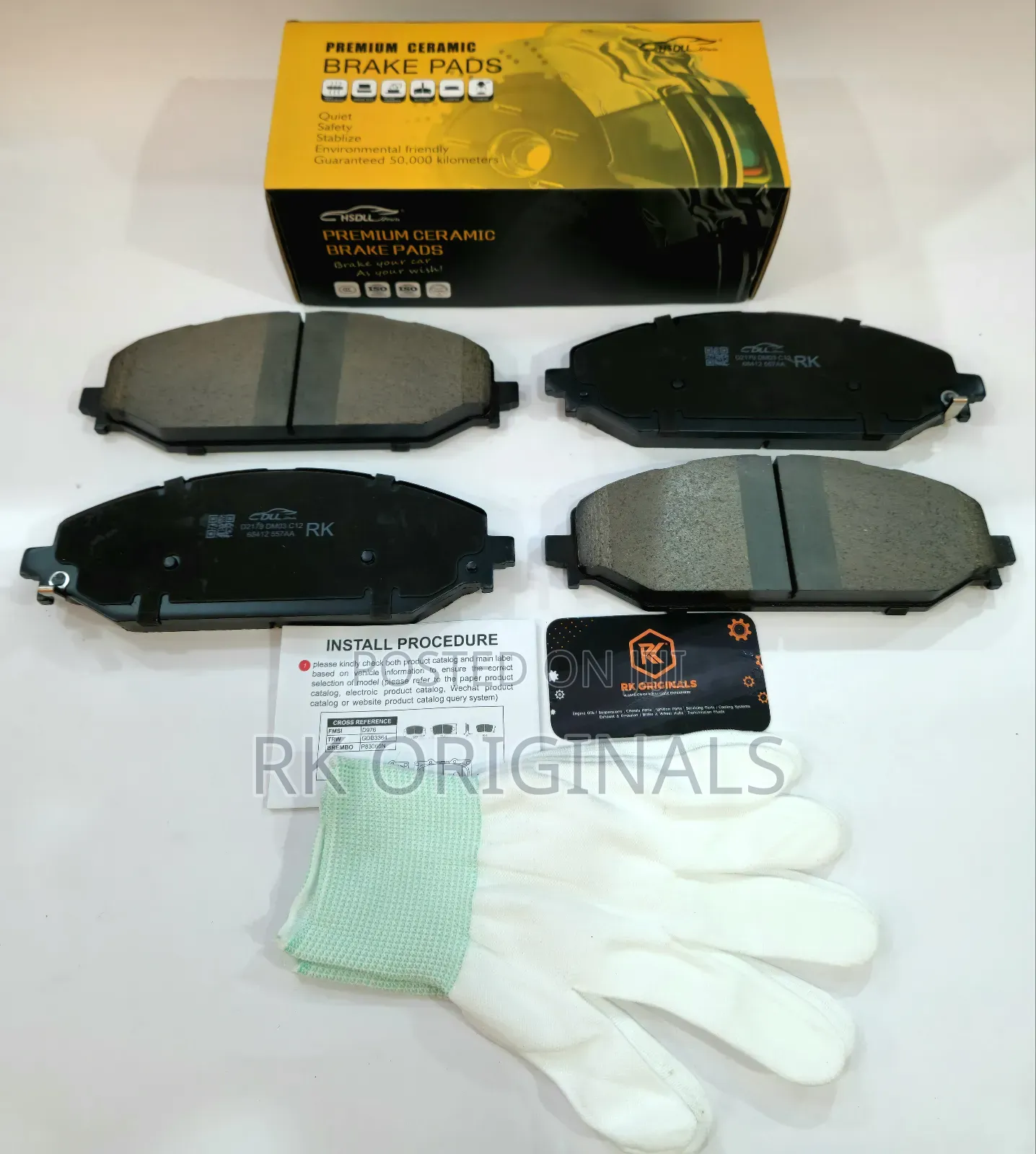 Ram1500/Grand Wagoneer 19-25 Ceramic Front Brake Pads