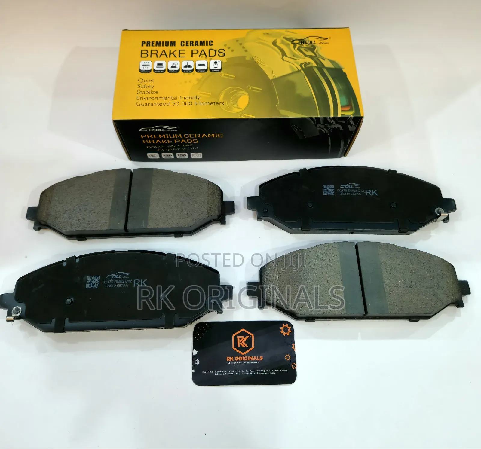 Ram1500/Grand Wagoneer 19-25 Ceramic Front Brake Pads